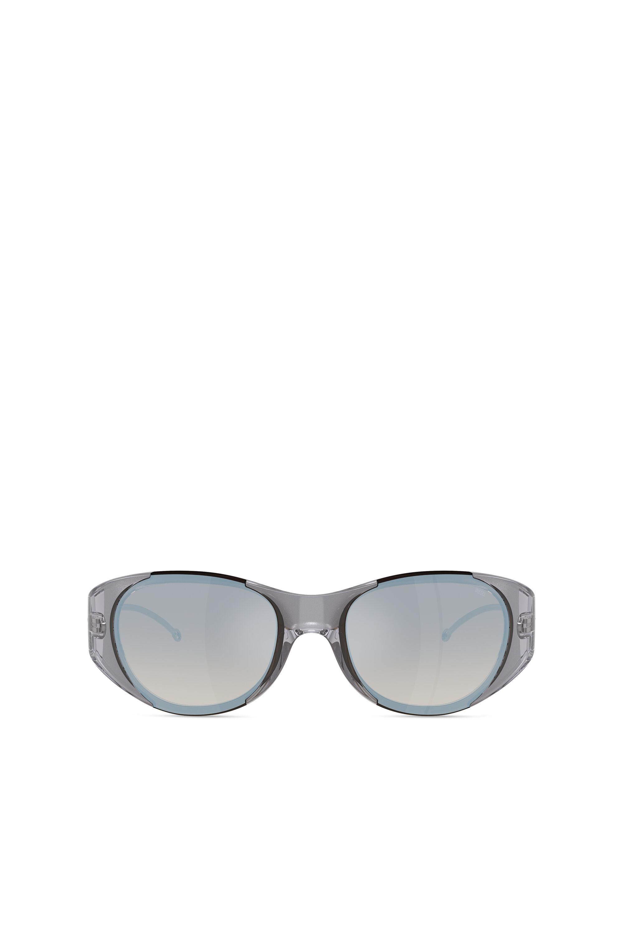 Diesel - 0DL3003, Unisex Ovale Sonnenbrille in Hellgrau - 1