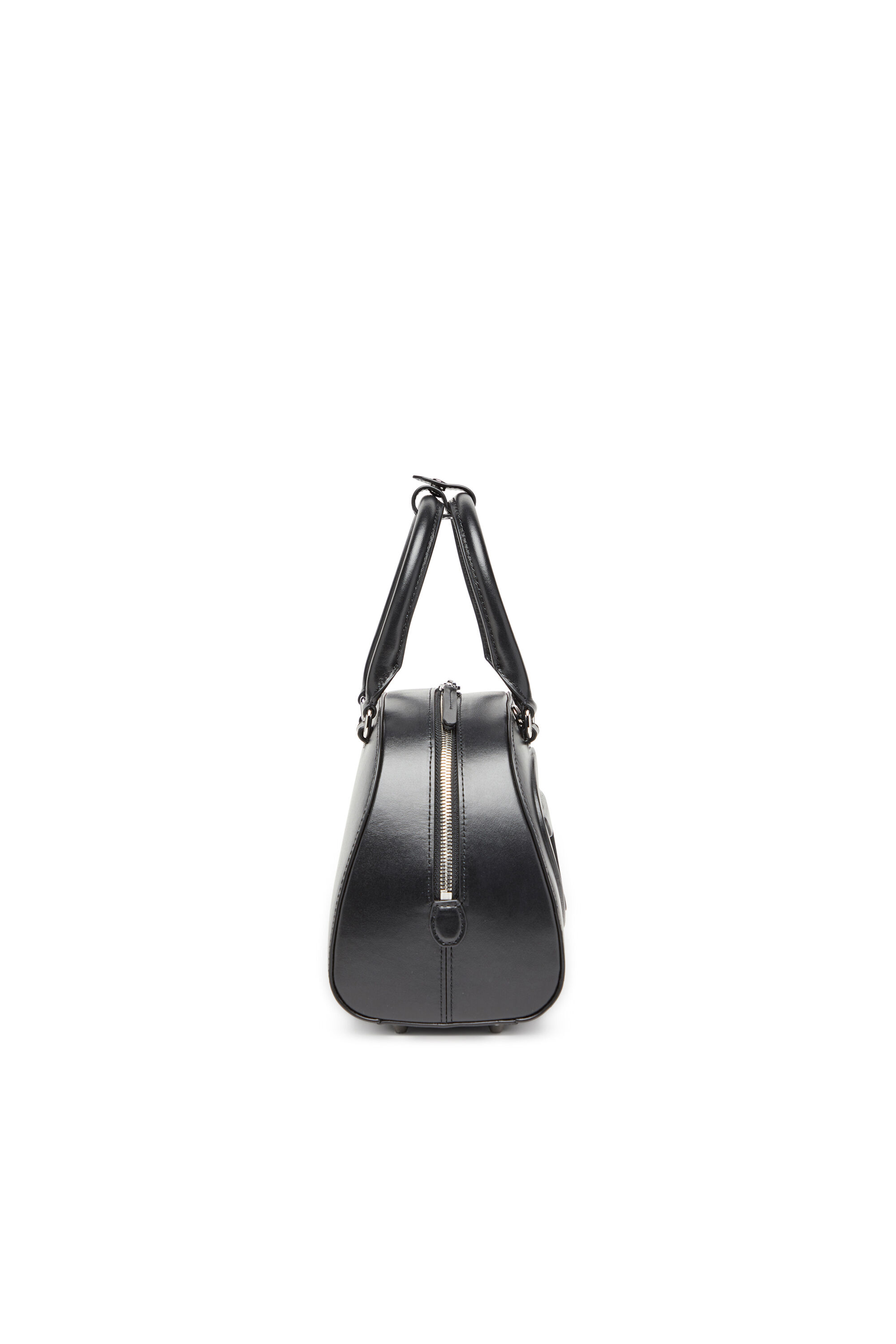 Diesel - 1DR DOME TOP HANDLE, Damen Bowling-Tasche aus Leder in Schwarz - 4