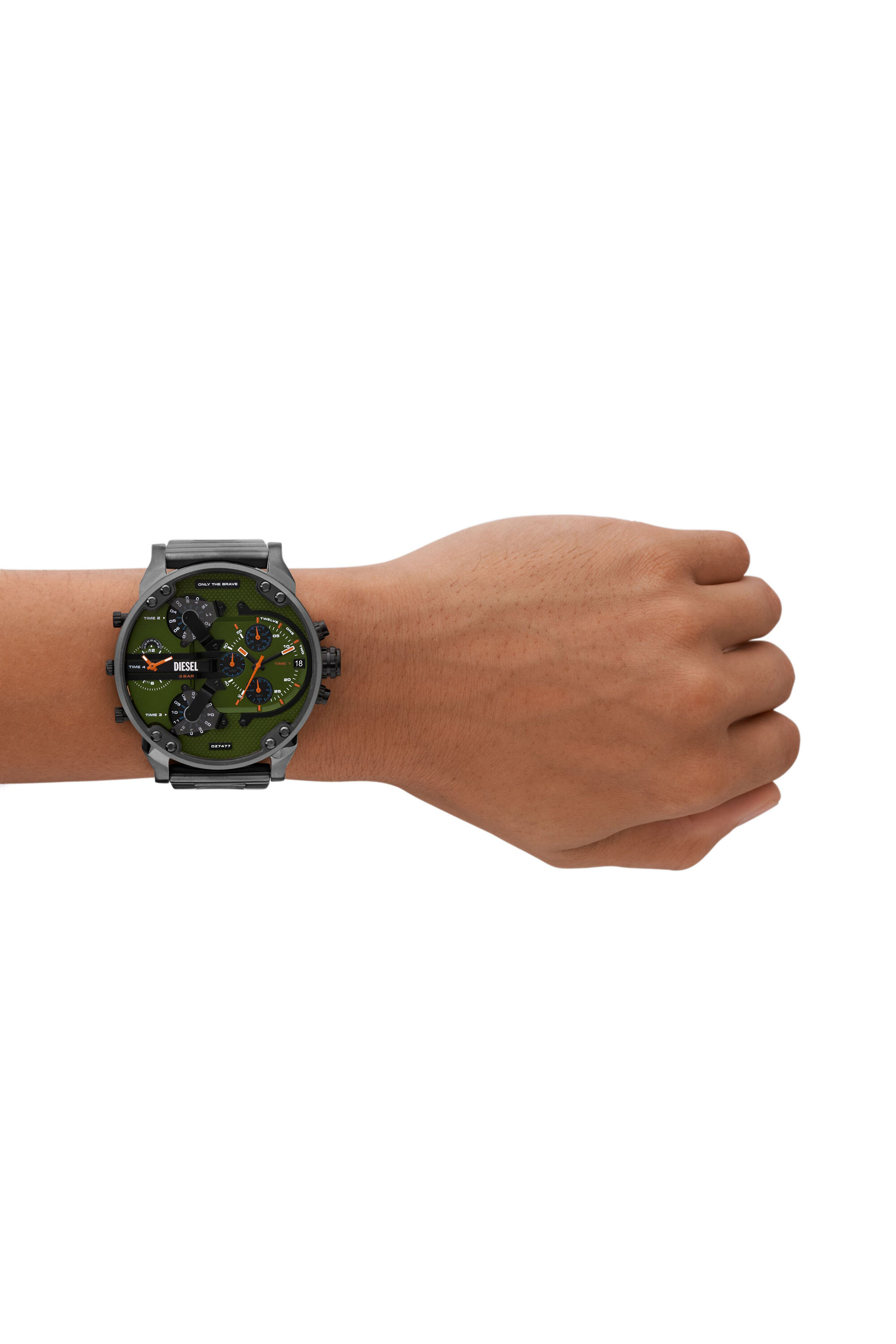 Diesel - DZ7477, Herren Mr. Daddy Chronograph Edelstahl in Schwarz - 4