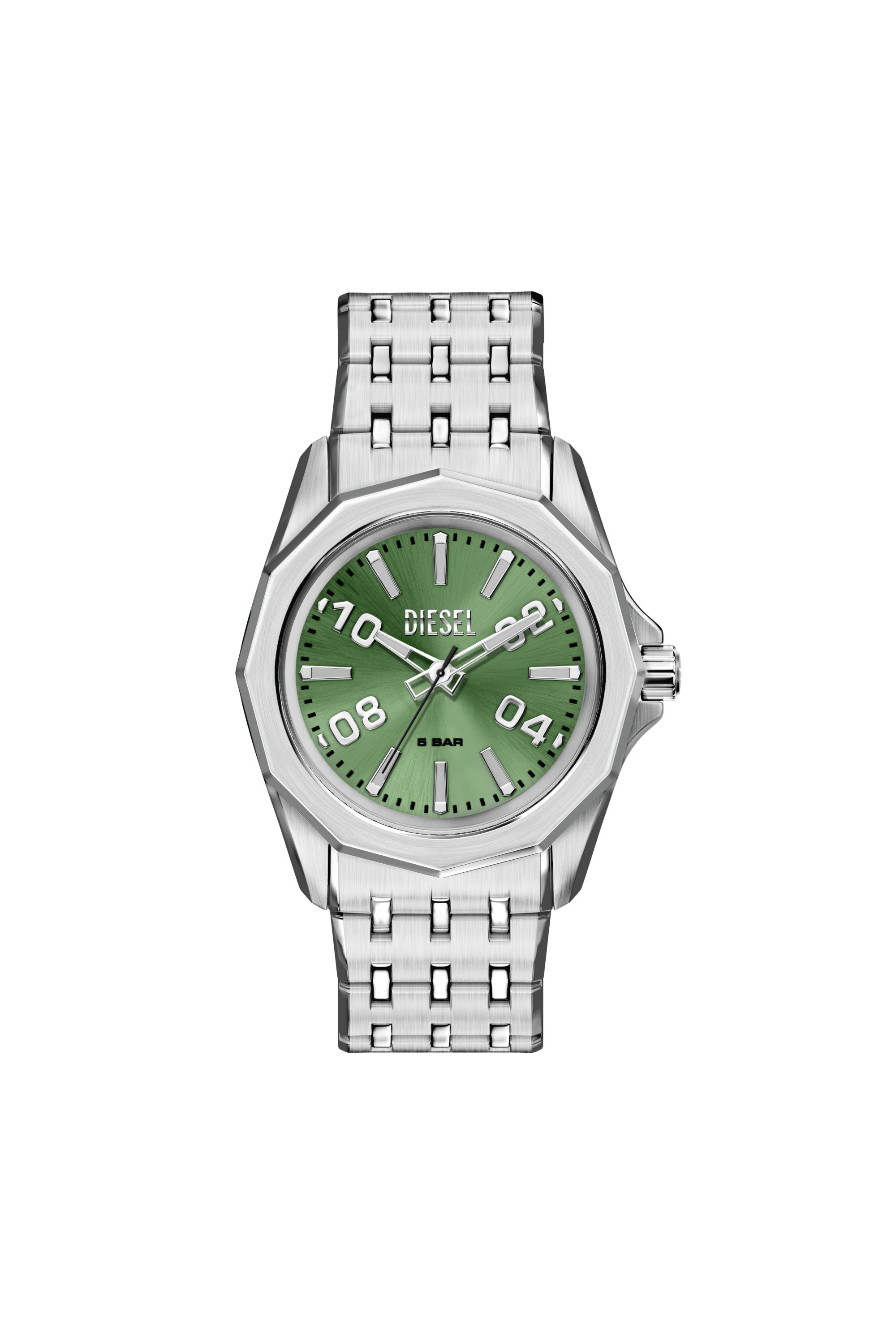 Diesel - DZ2237 WATCH, Herren Stinger Edelstahl-Uhr in Silber - 1
