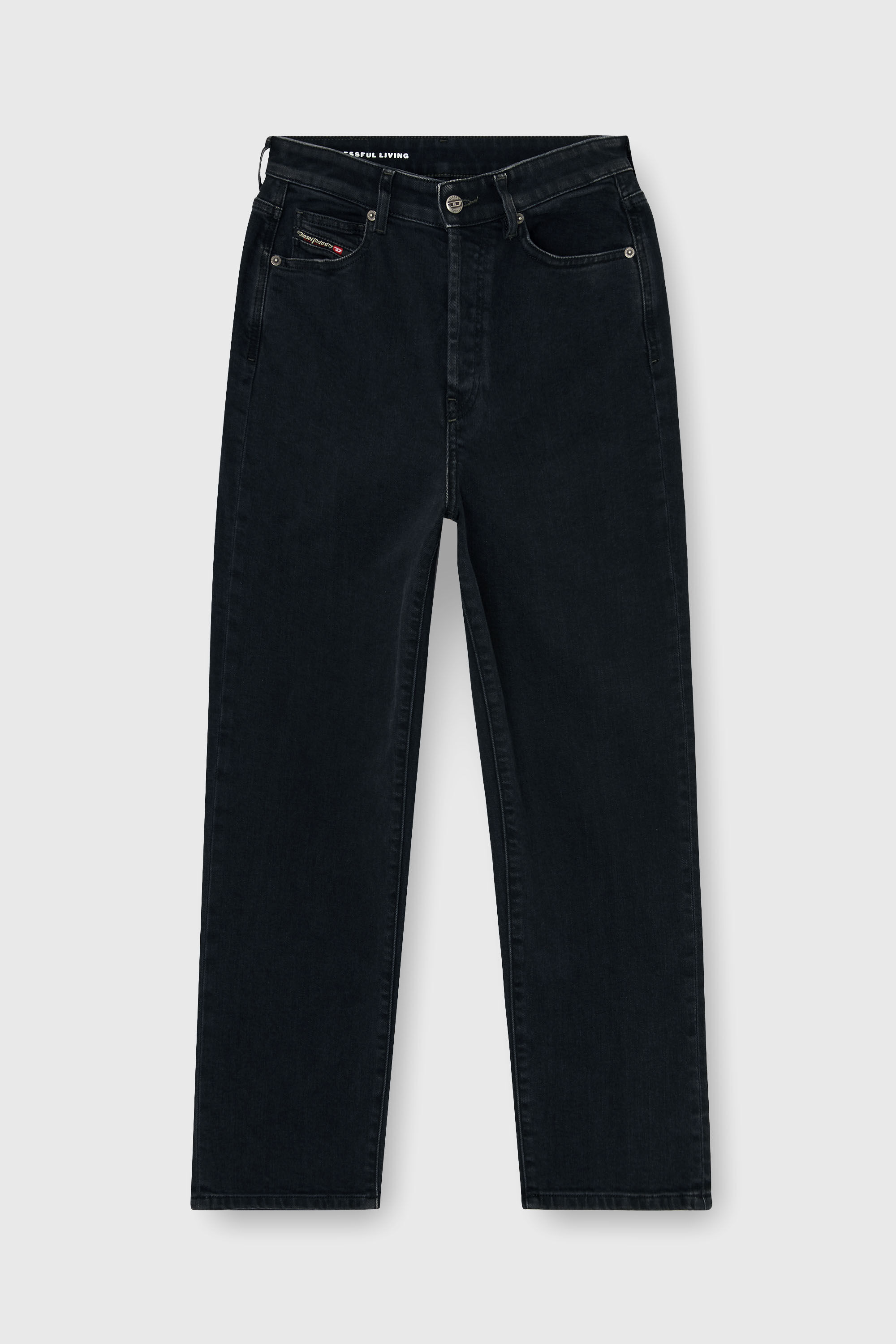 Diesel - Damen Regular Jeans 1981 D-Went 09N89, Schwarz/Dunkelgrau - 6