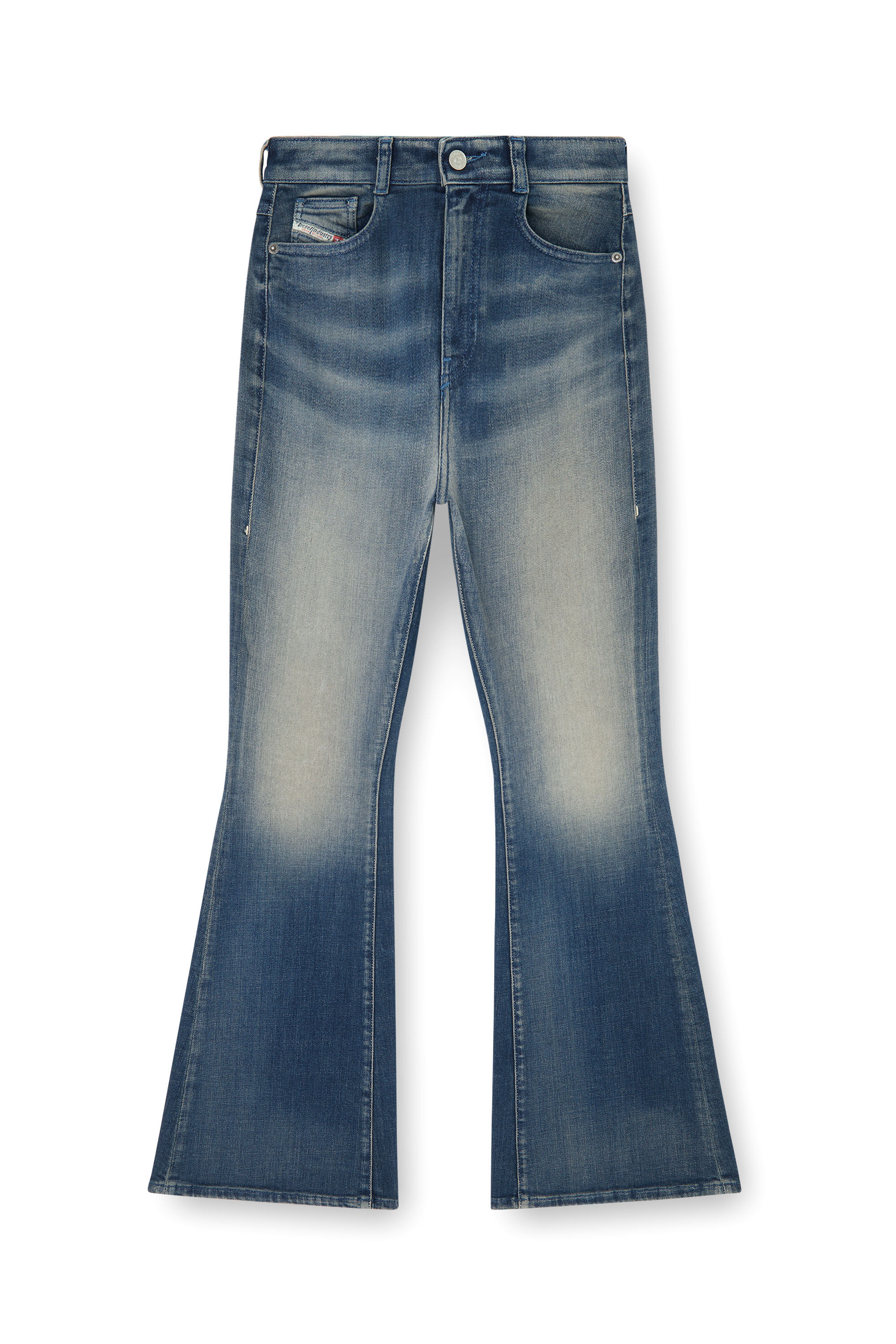 Diesel - Damen Bootcut Jeans 1973 D-Partt 09P67, Dunkelblau - 6