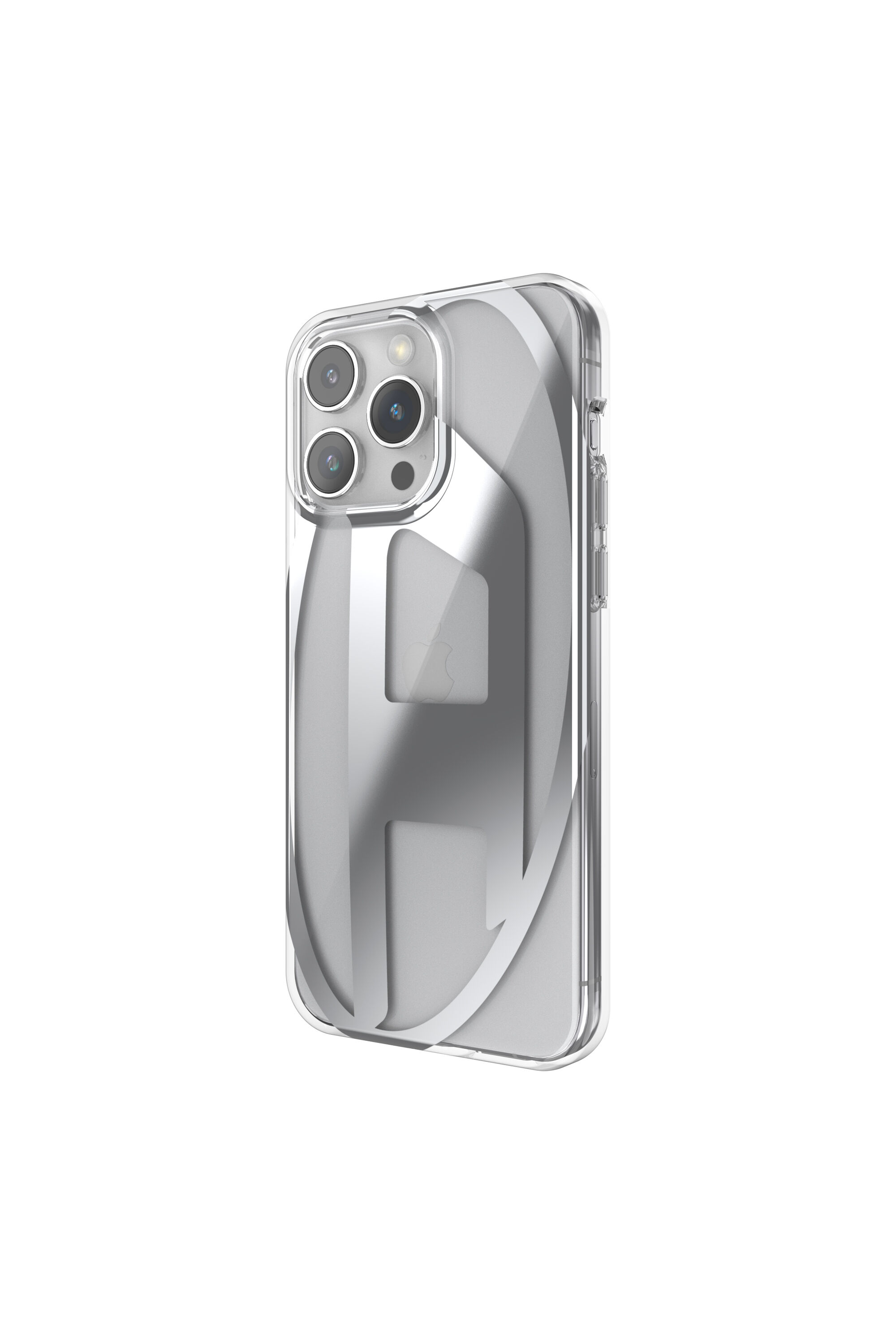 Diesel - 54204 MOULDED CASE, Unisex Handycase transparent D iP15 Pro Max in Silber - 4