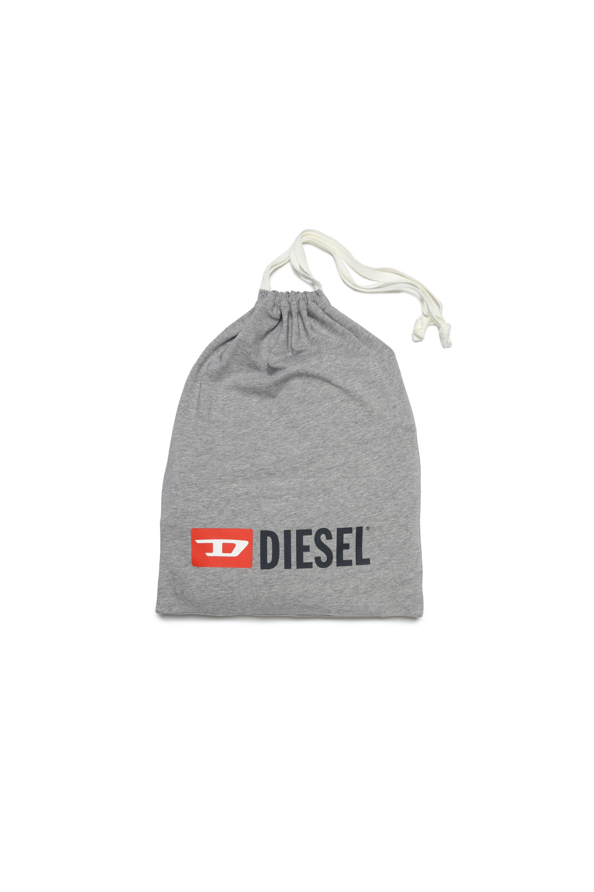 Diesel - UNPELIO, Herren Pyjama-Set mit Logo in Grau - Image 4
