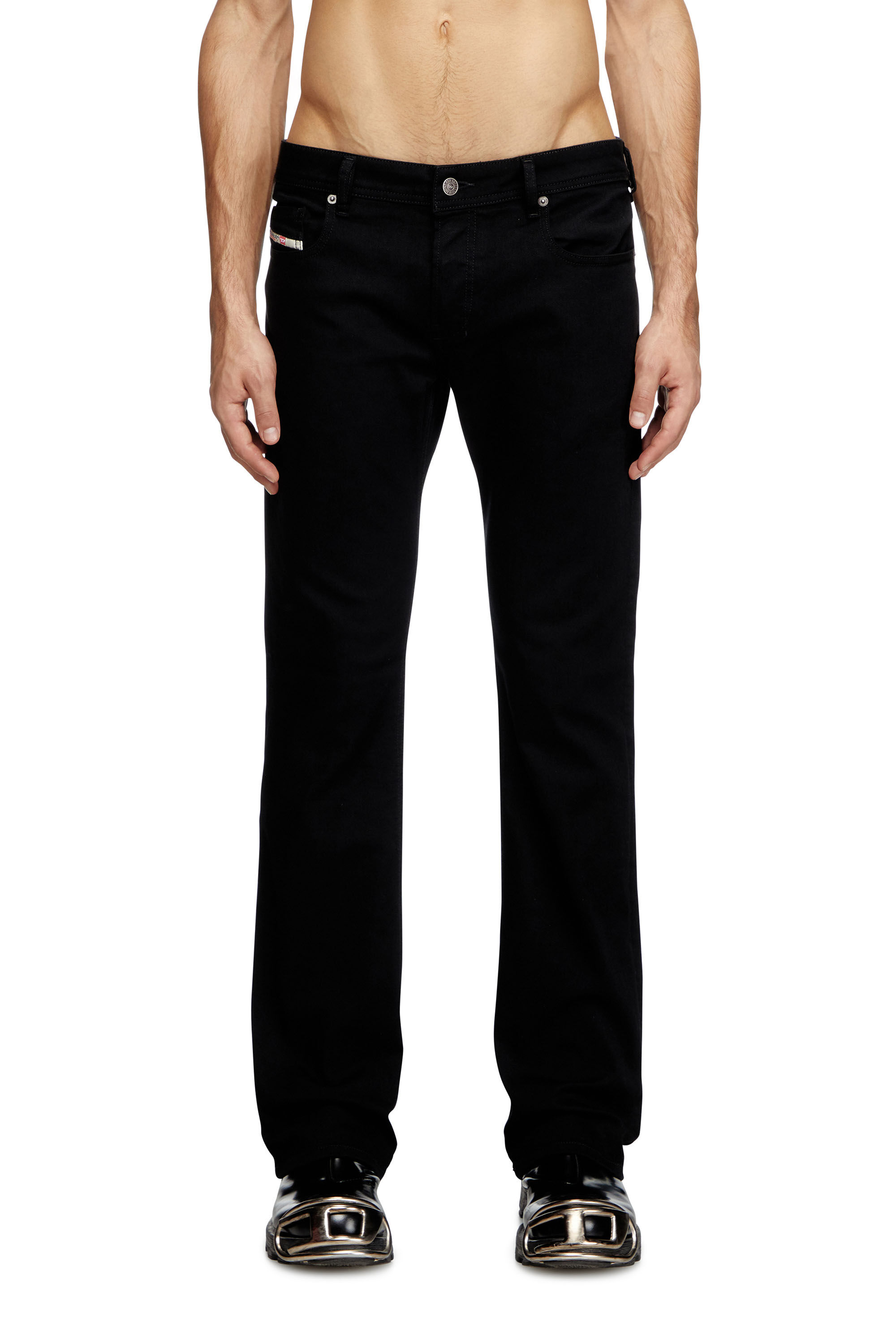 Diesel - Herren Bootcut Jeans 2007 Zatiny 0688H, Schwarz/Dunkelgrau - 3