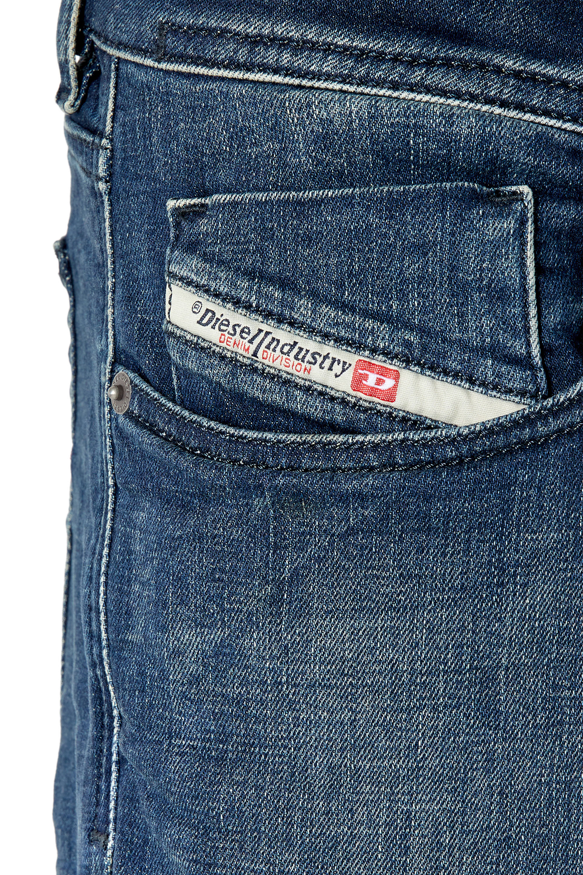 Diesel - Herren Skinny Jeans 1979 Sleenker 09F58, Dunkelblau - 6