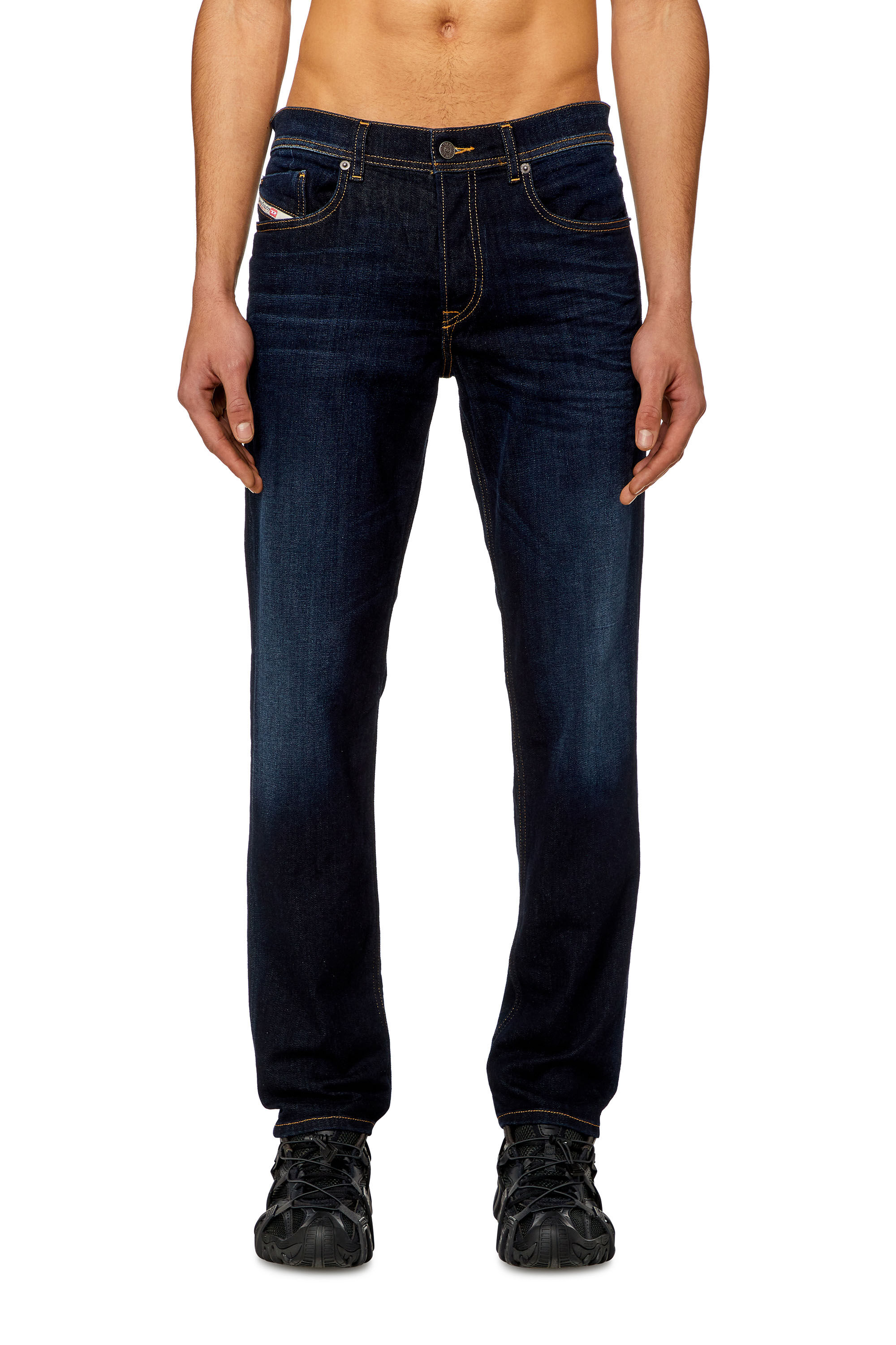 Diesel - Tapered Jeans 2023 D-Finitive 009ZS, Dunkelblau - Image 3