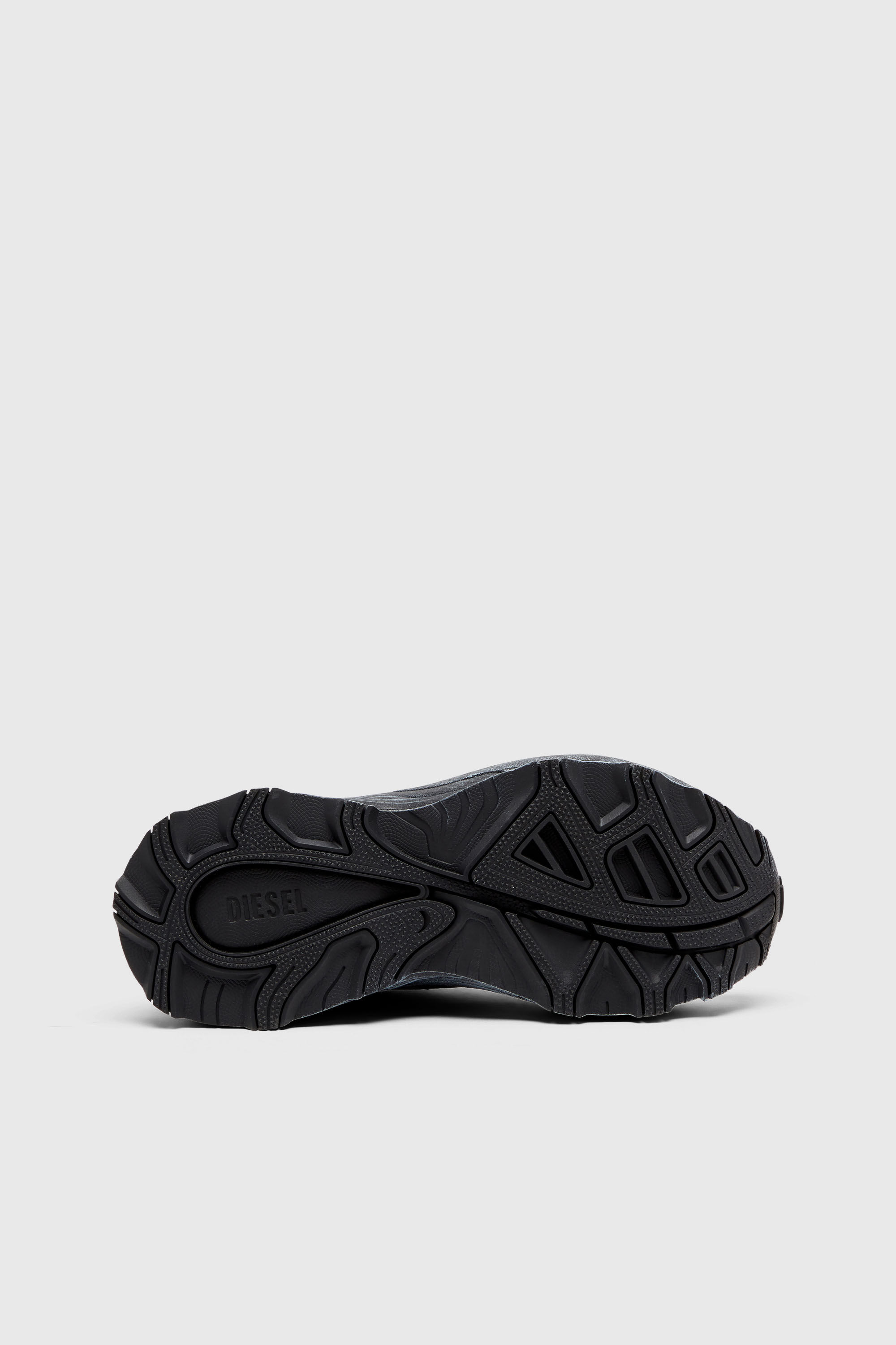 Diesel - D-CAGE RUNNER, Herren D-Cage-Distressed Chunky-Sneaker aus Ripstop in Schwarz - 5