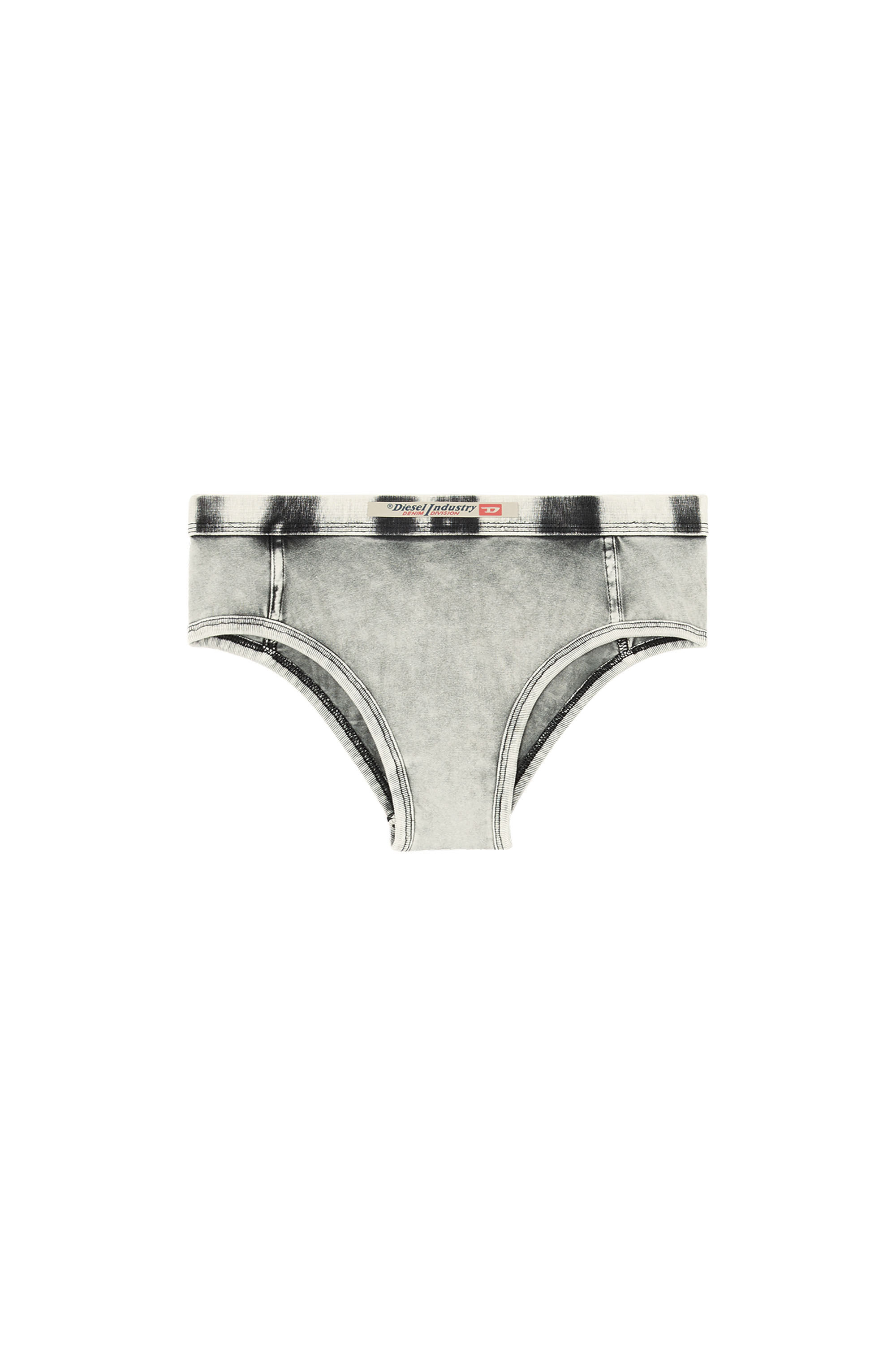 Diesel - HIPSTER-DNM, Damen Hipster Briefs aus Jersey in Denim-Optik in Grau - 2