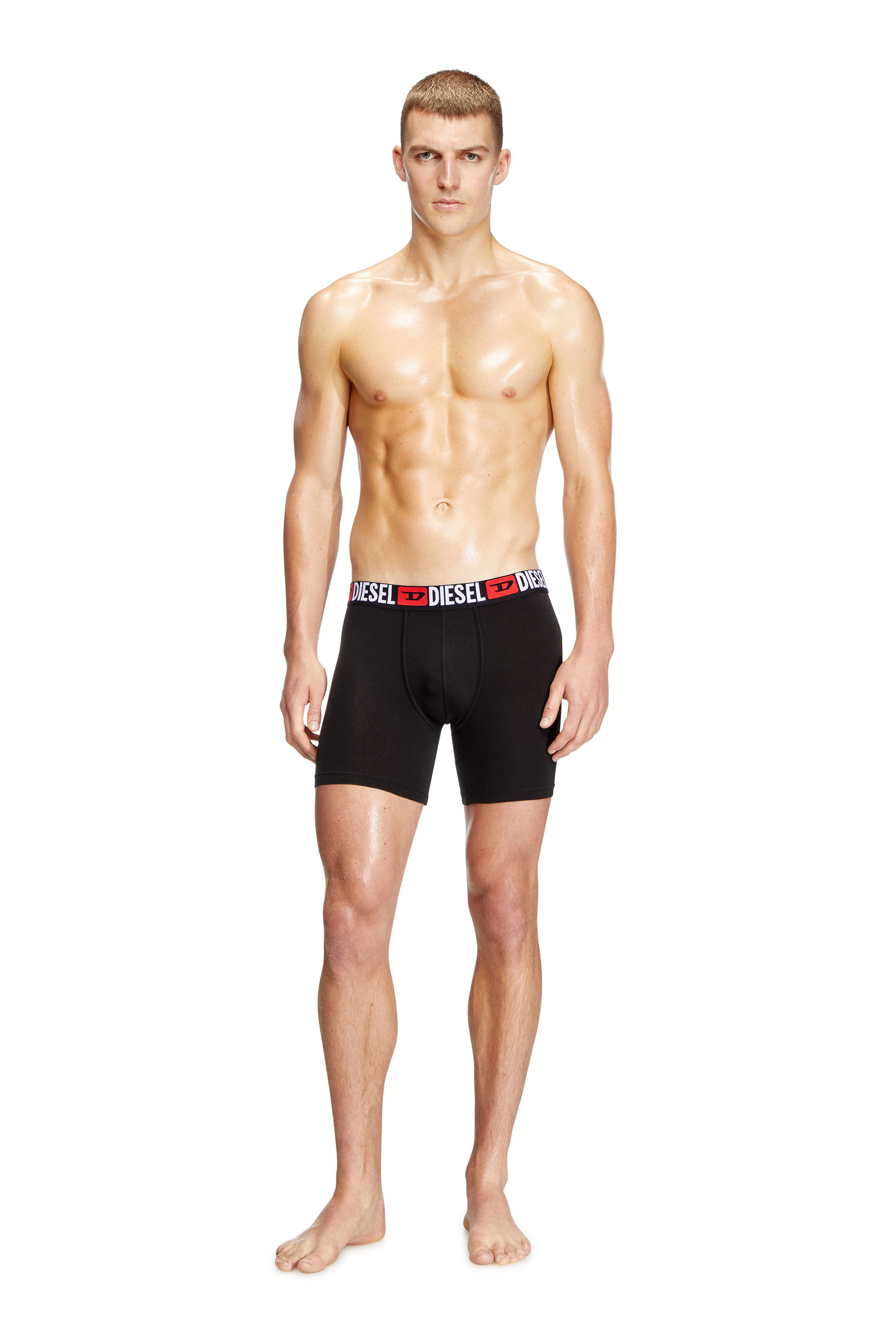 Diesel - MAX-D-CORE-3PACK, Herren Retropants im Dreierpack aus Baumwollstretch in Schwarz - 1