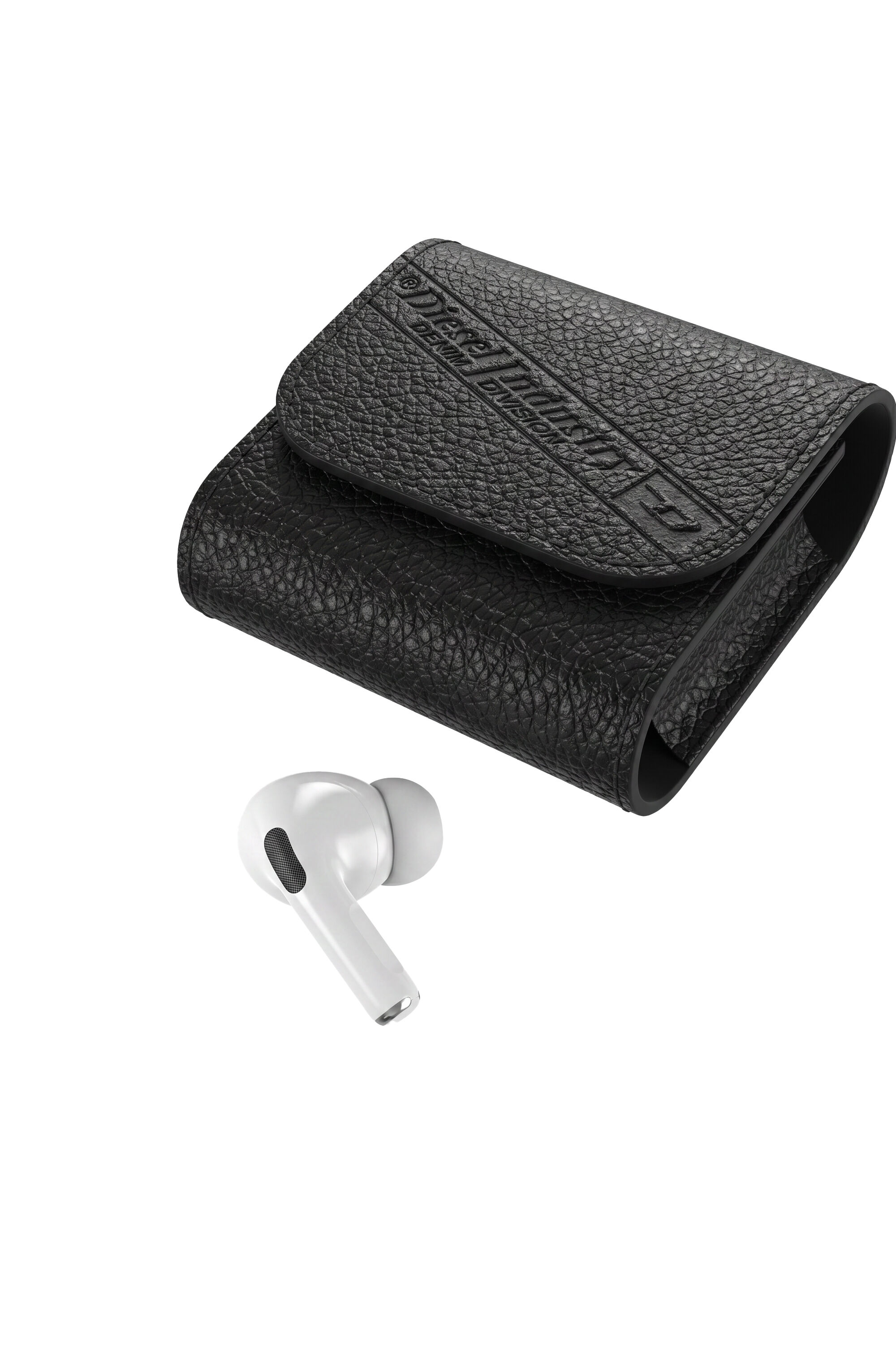 Diesel - 60652 AIRPOD CASE, Unisex Flag D Tasche f&uuml;r True-Wireless-Ohrh&ouml;rer in Schwarz - 5