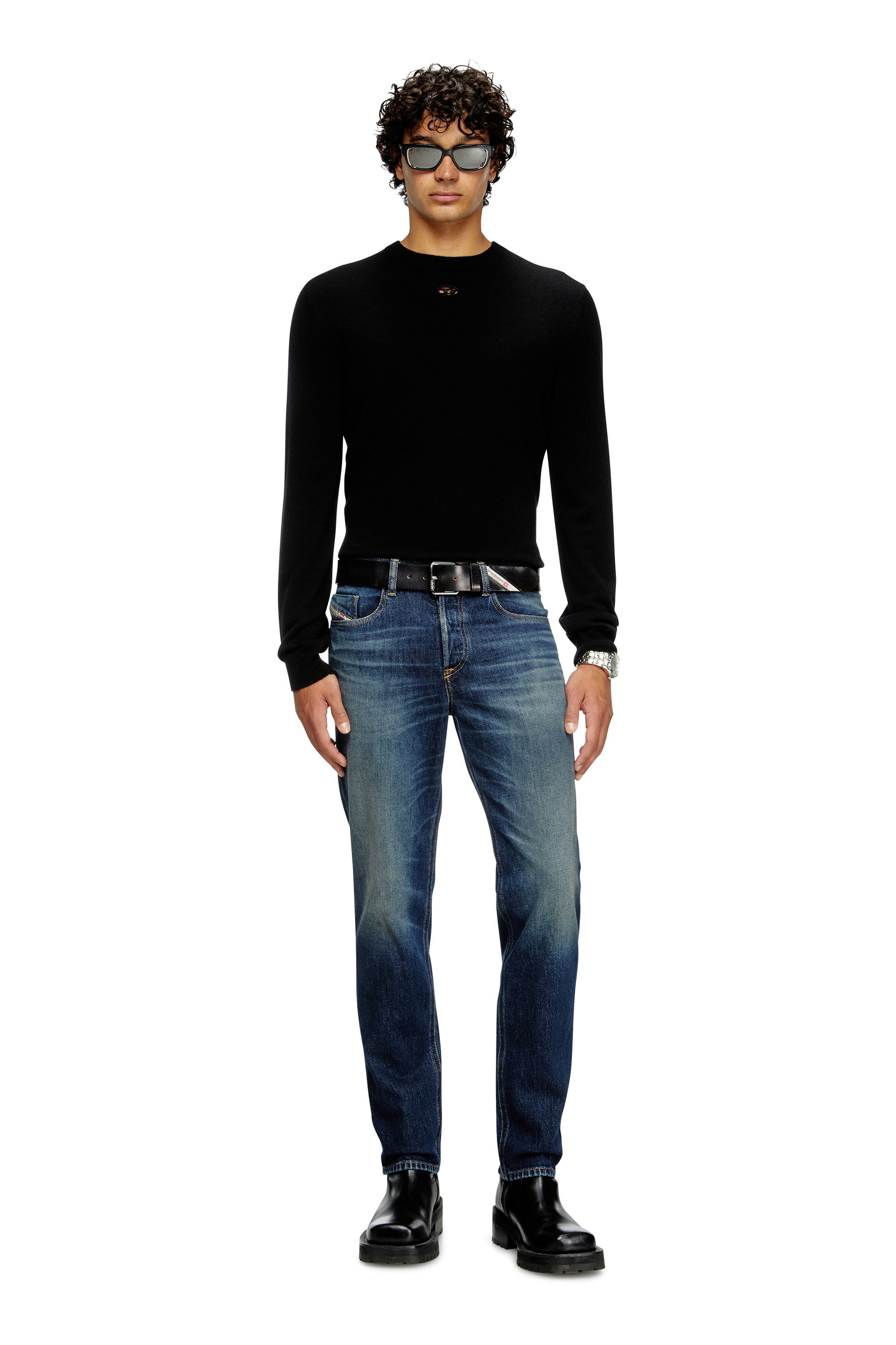 Diesel - Herren Regular Jeans 2023 D-Finitive 09M10, Dunkelblau - 1