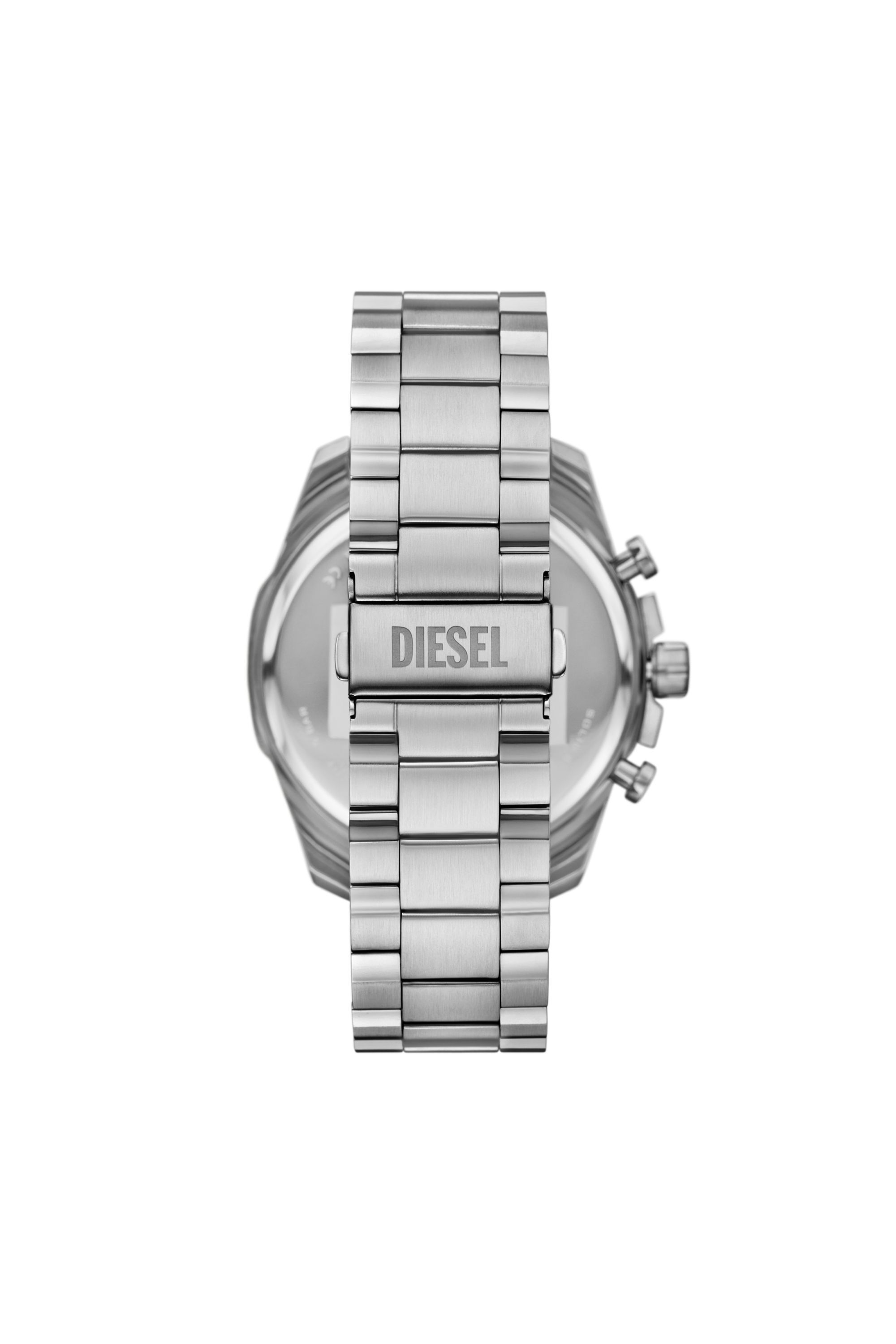 Diesel - DZ4686 WATCH, Herren Mega Chief Slim Armbanduhr aus Edelstahl in Silber - 2