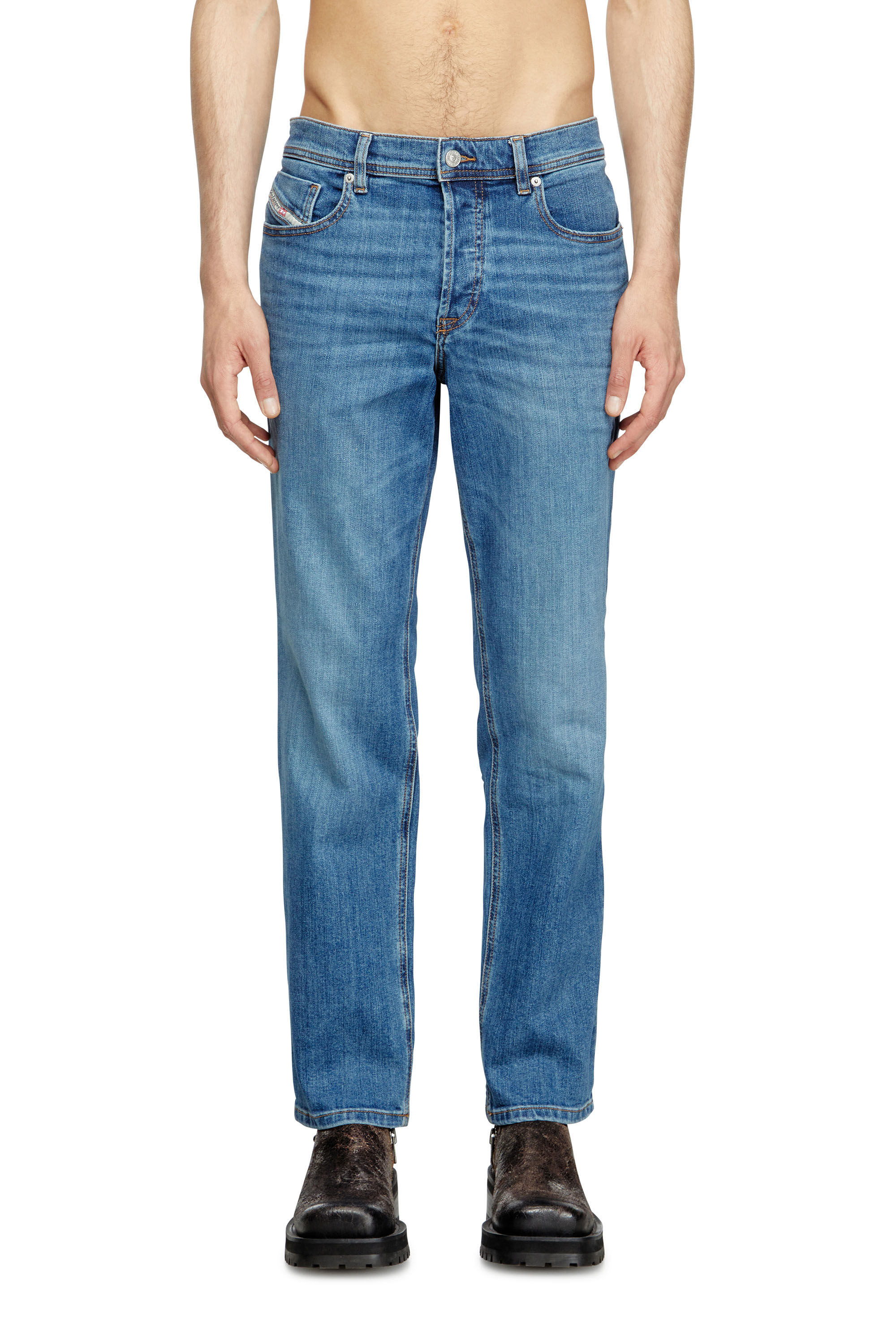 Diesel - Herren Regular Jeans 2023 D-Finitive 0KIAL, Hellblau - 3