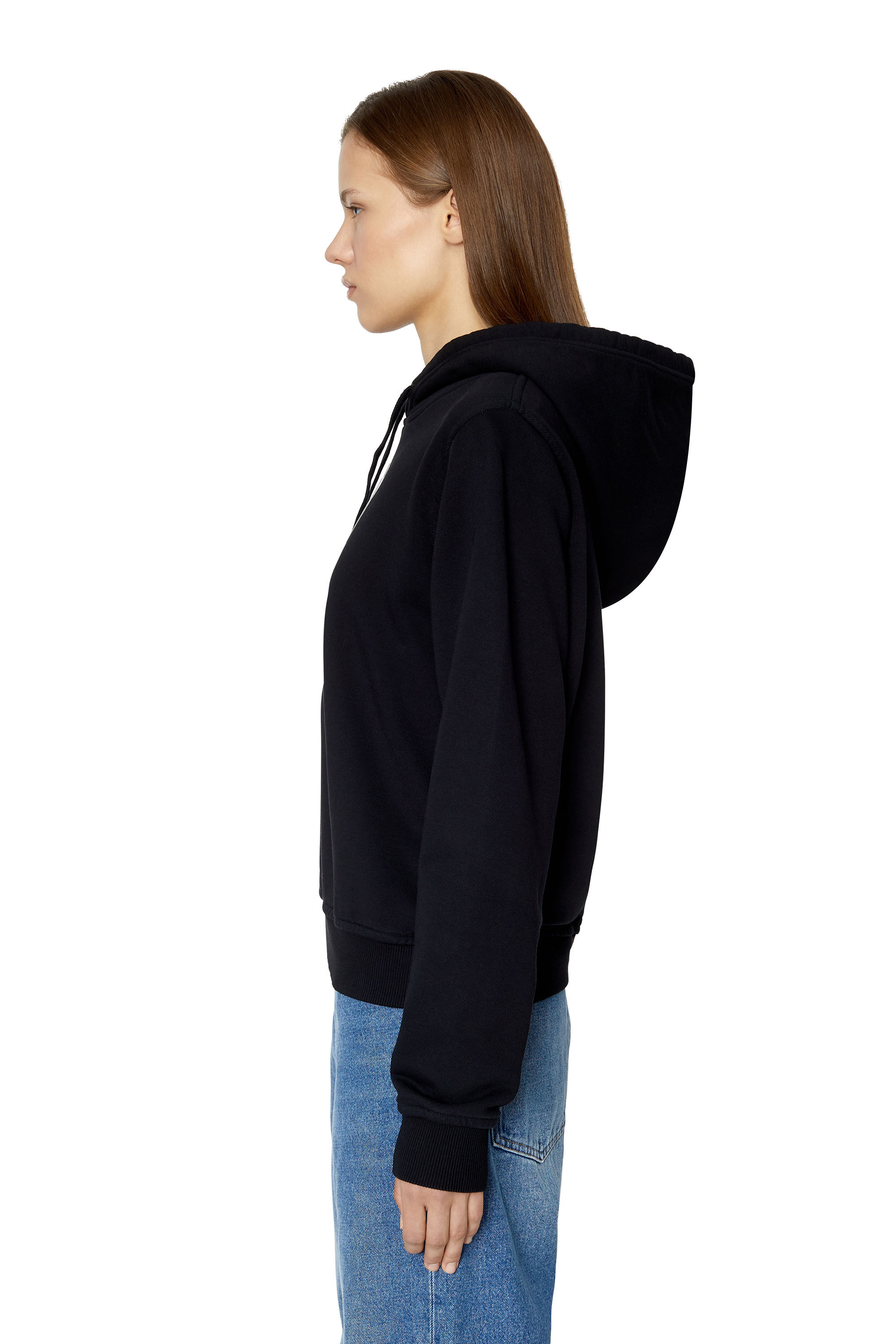 Diesel - F-REGGY-HOOD-E1, Schwarz - Image 5