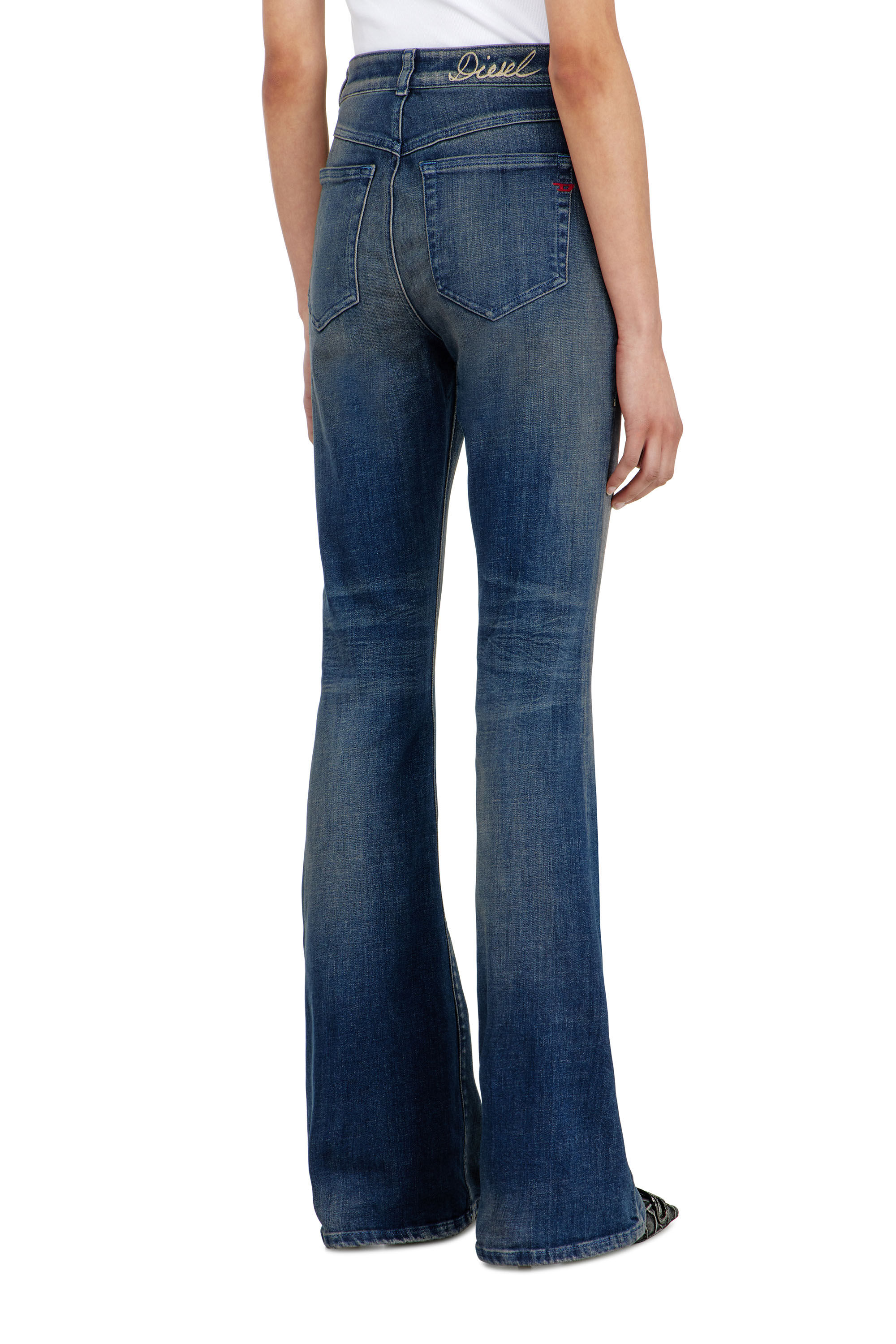 Diesel - Damen Bootcut Jeans 1973 D-Partt 09P67, Dunkelblau - 5