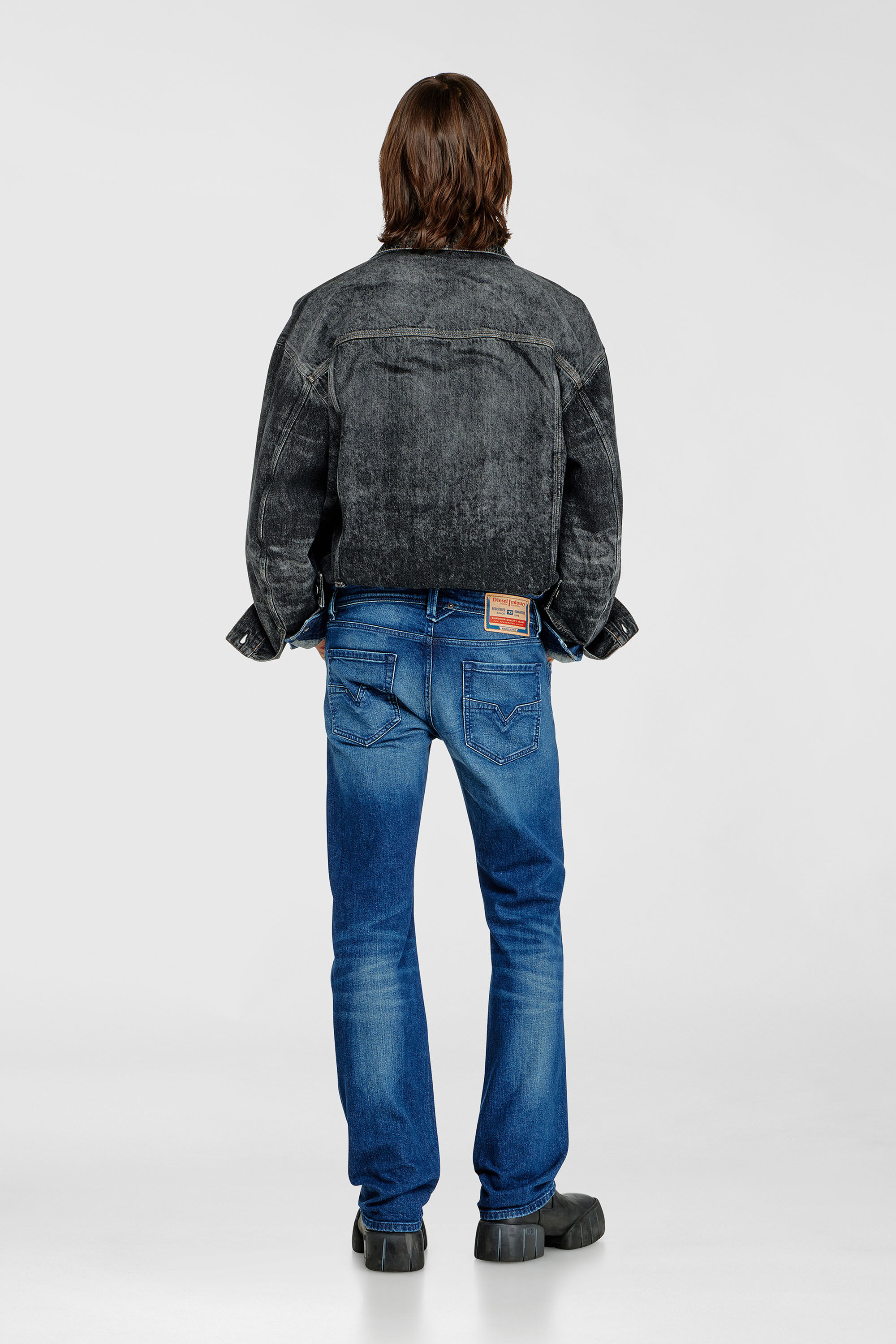 Diesel - Herren Regular Jeans 1985 Larkee 09L51, Dunkelblau - 3