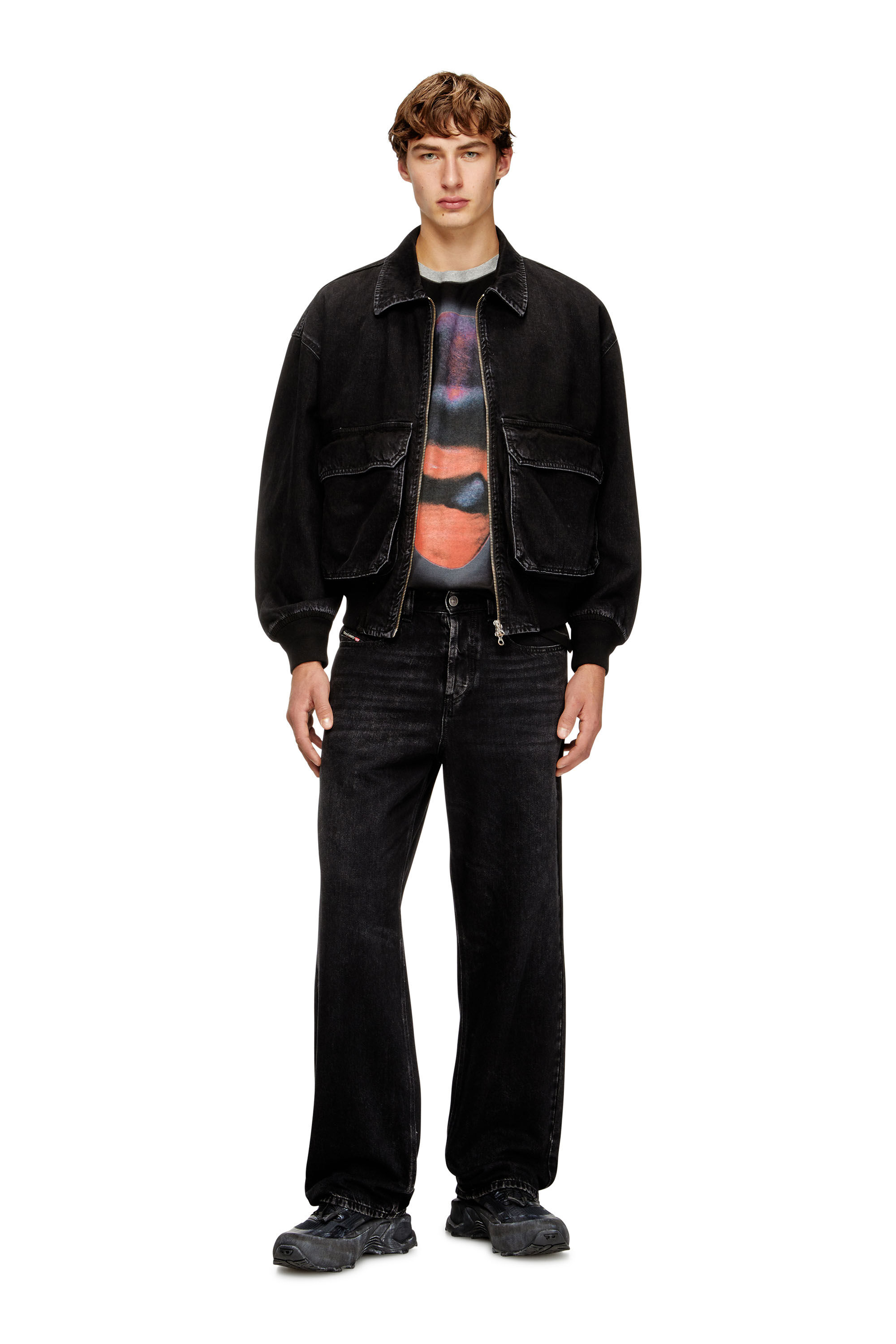 Diesel - D-KURZ, Unisex Jacke aus DNA-Denim in null - 1
