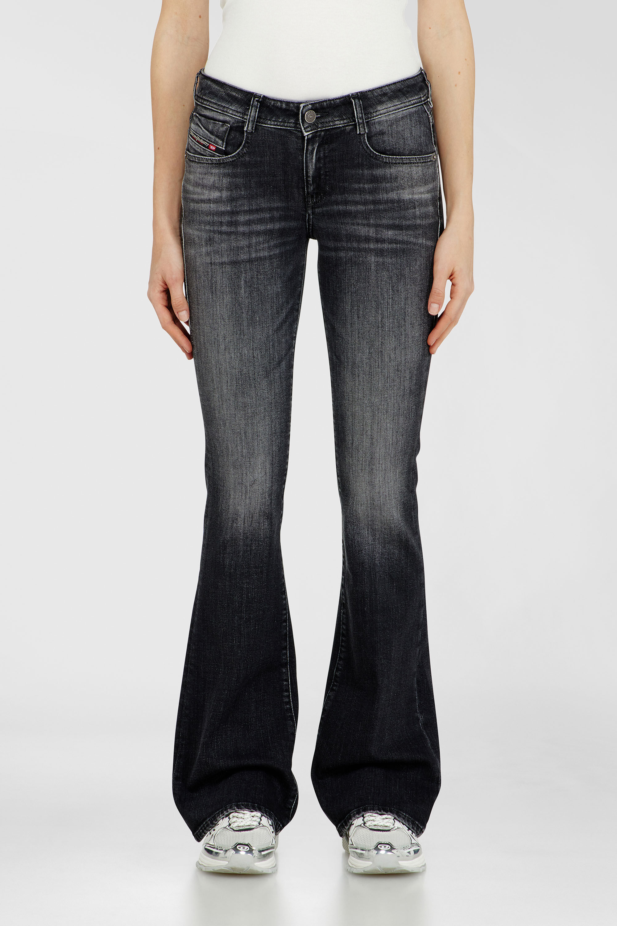 Diesel - Damen Bootcut Jeans 1969 D-Ebbey 09L98, Schwarz/Dunkelgrau - 4