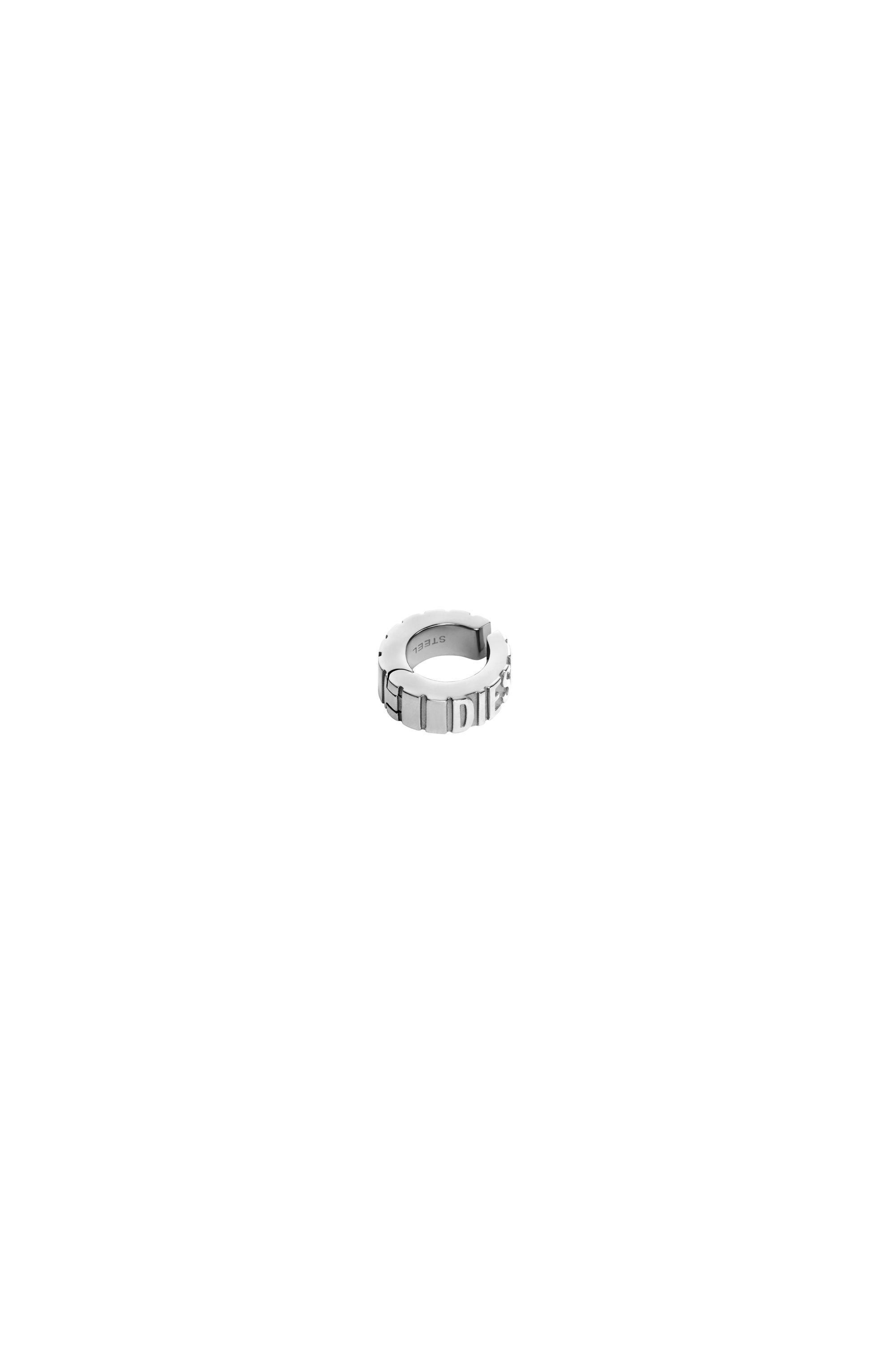 Diesel - DX1555040 JEWEL, Unisex Cuff-Ohrring aus Edelstahl in Silber - 1