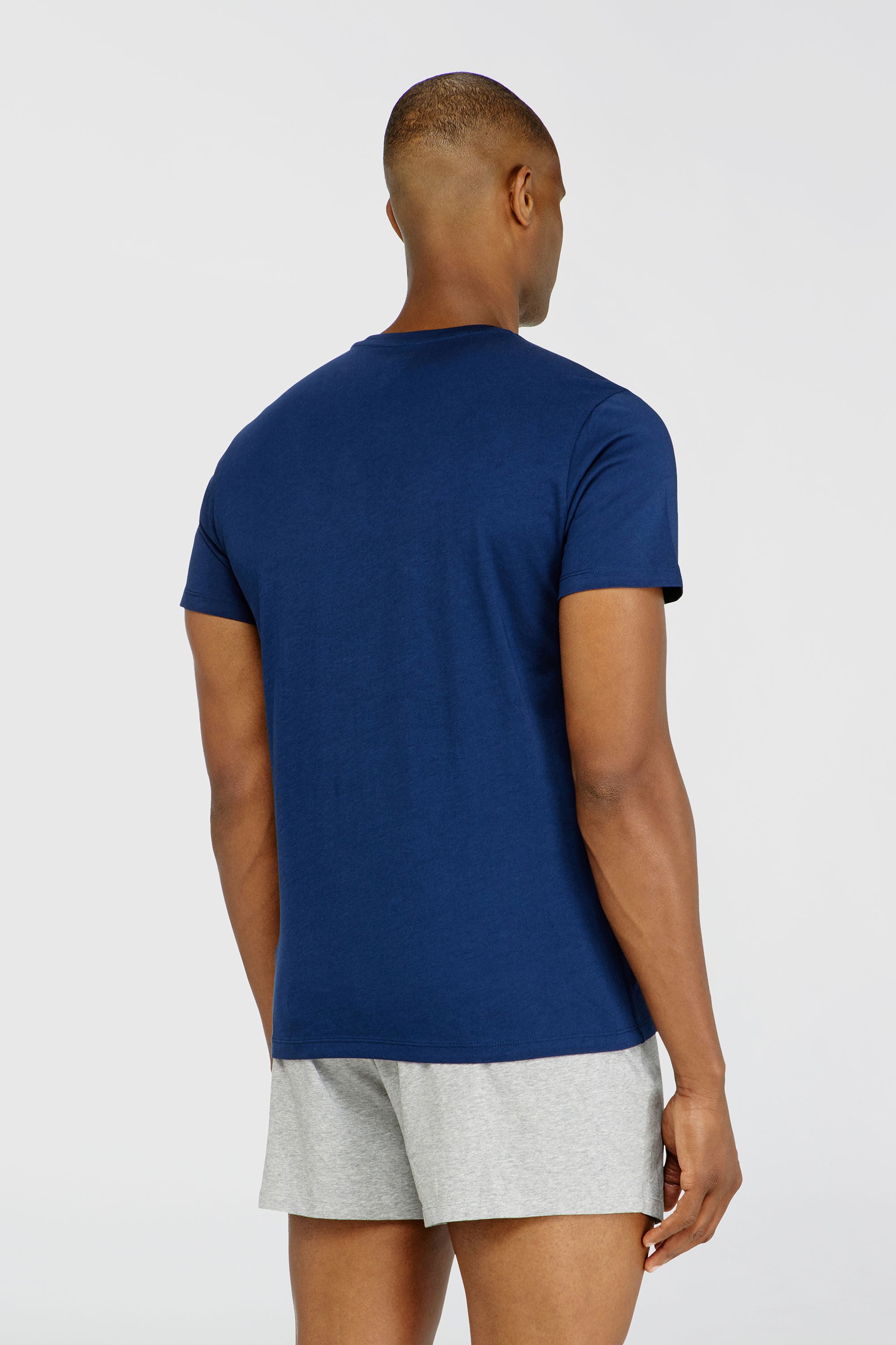 Diesel - RANDAL-D-CORE-3PACK, Herren Set aus 3 T-Shirts aus Baumwolle in Weiss/Blau - 4