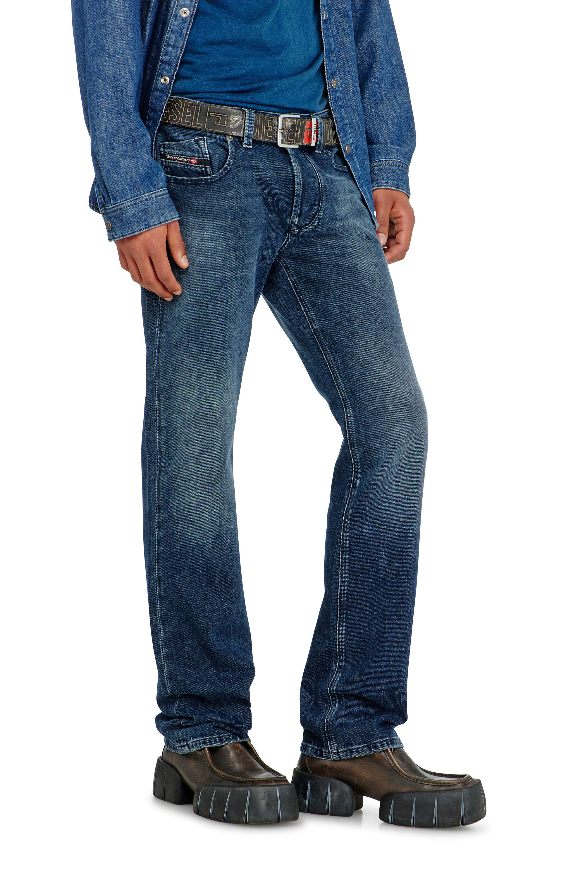 Diesel - Herren Regular Jeans 1985 Larkee 0KBBM, Dunkelblau - 7