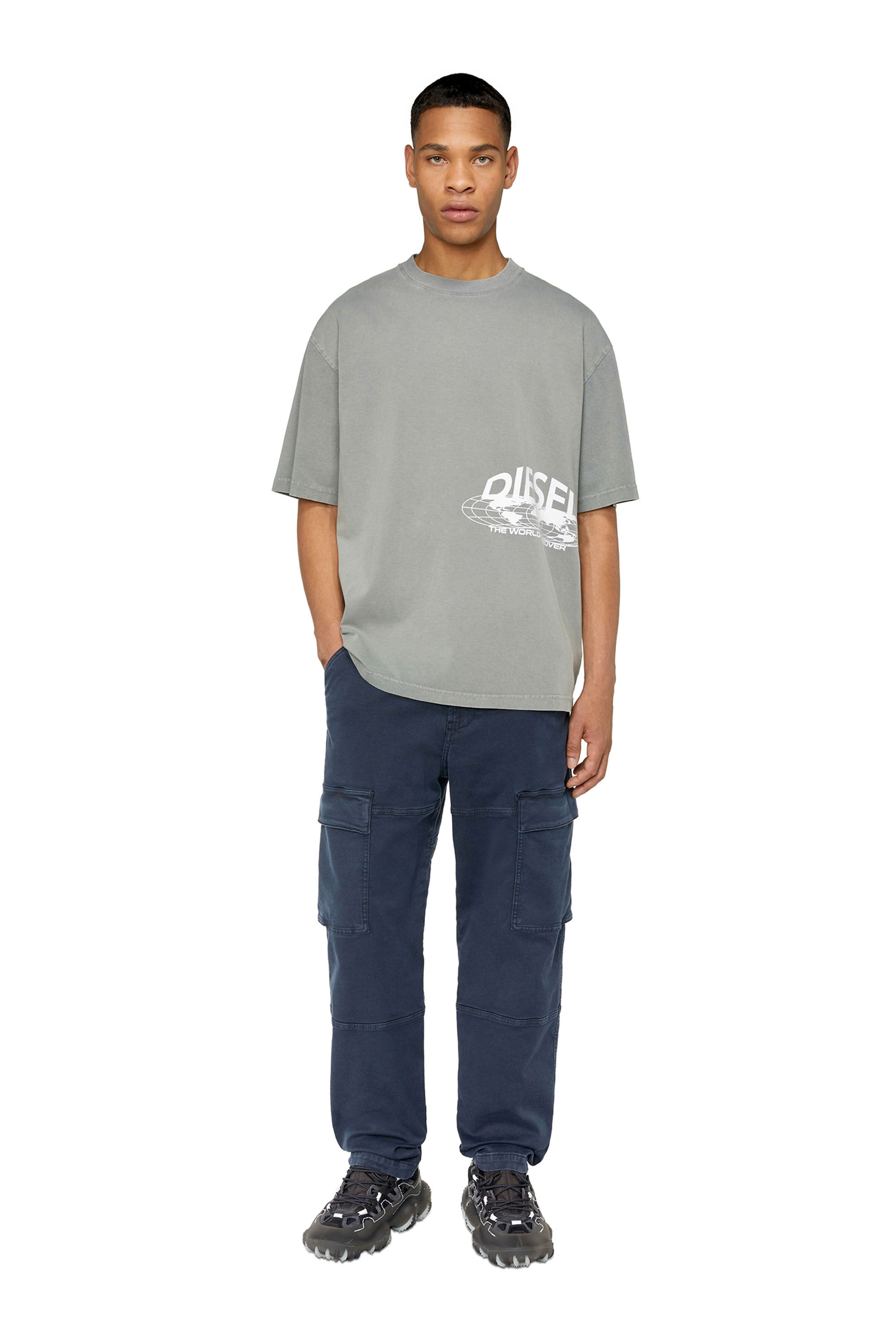 Diesel - Krooley JoggJeans® 068DY Tapered, Dunkelblau - Image 1