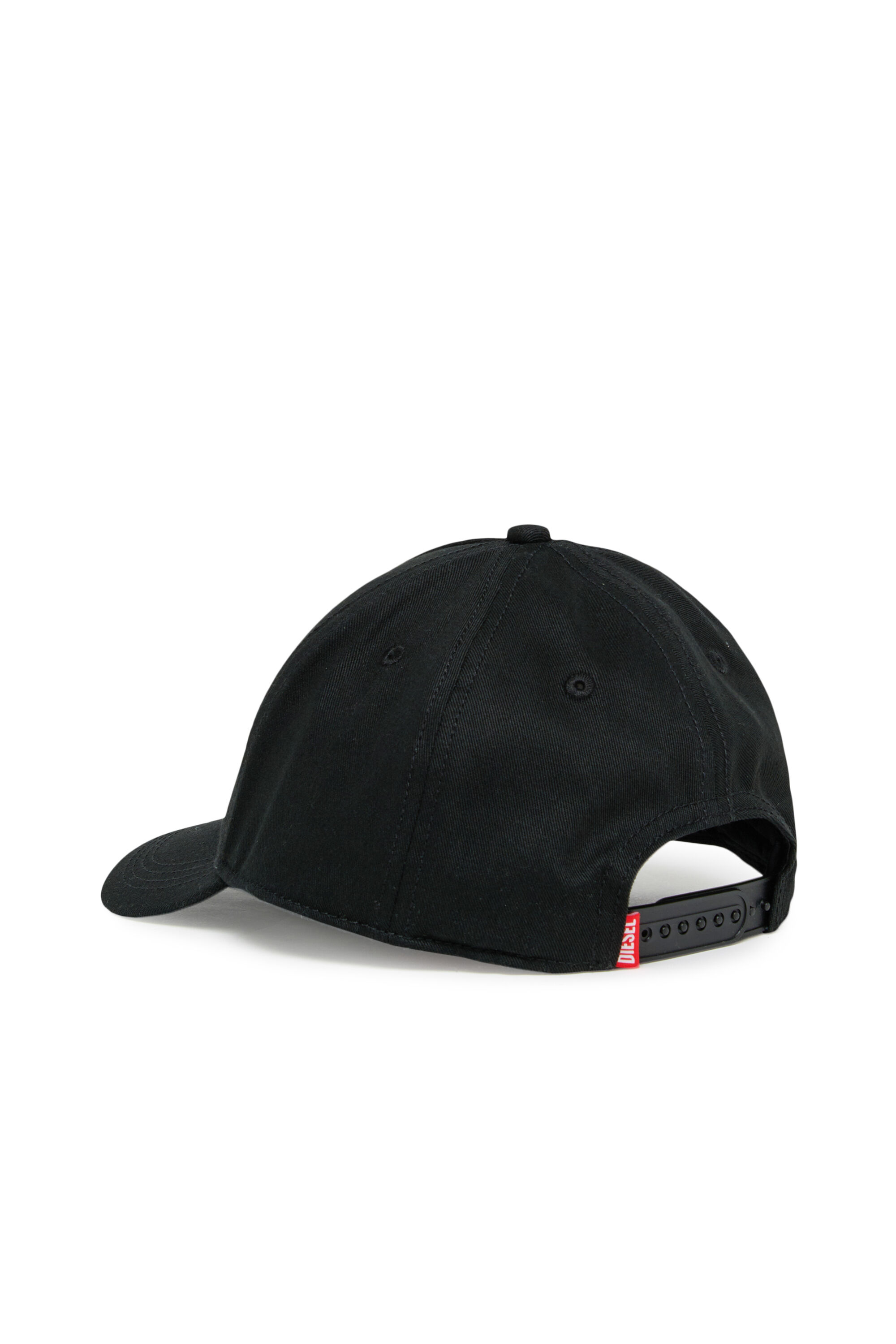 Diesel - FLIMO, Herren Baseballcap mit Oval D Logo-Print in Schwarz - 2