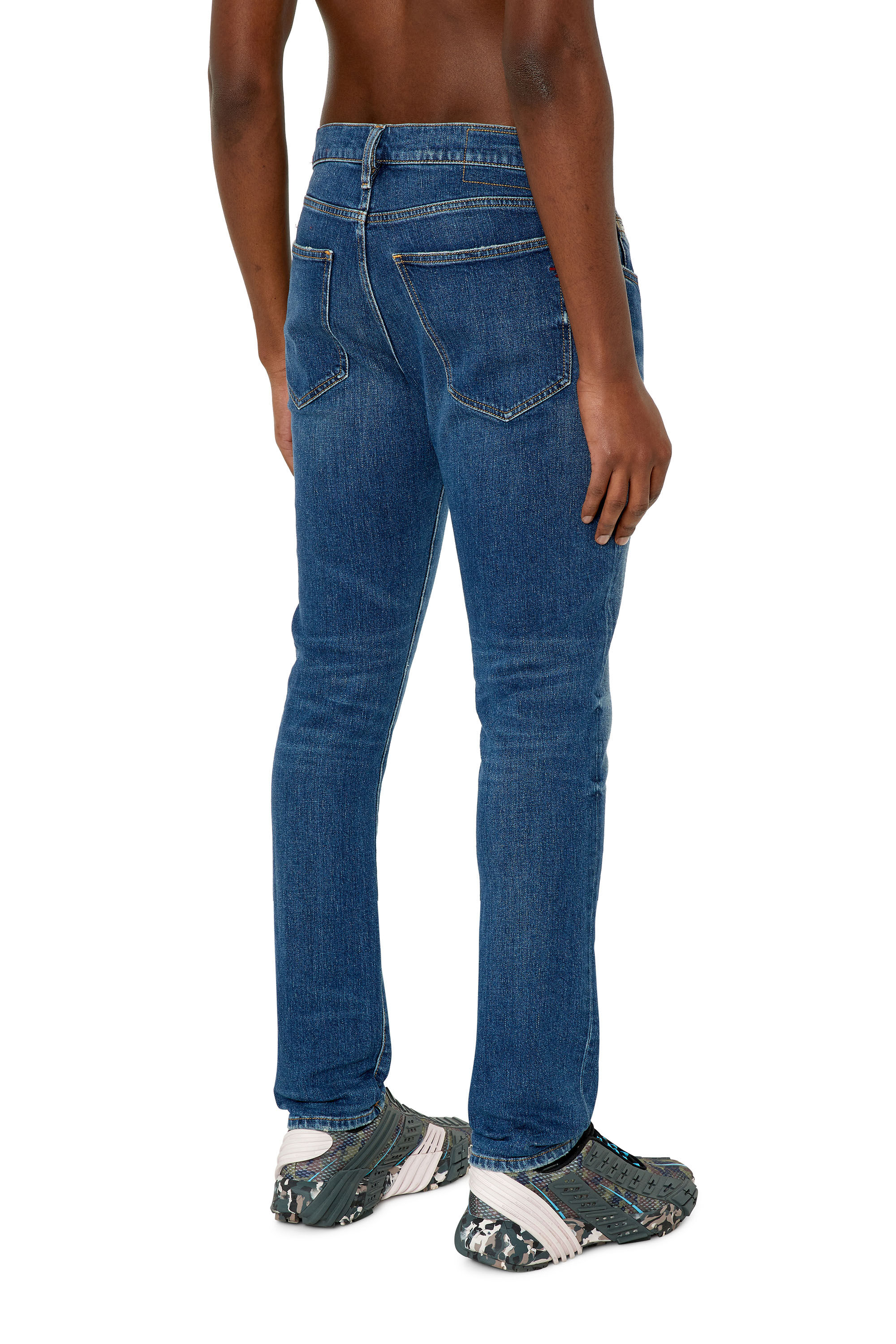 Diesel - Slim Jeans 2019 D-Strukt 007L1, Mittelblau - Image 4