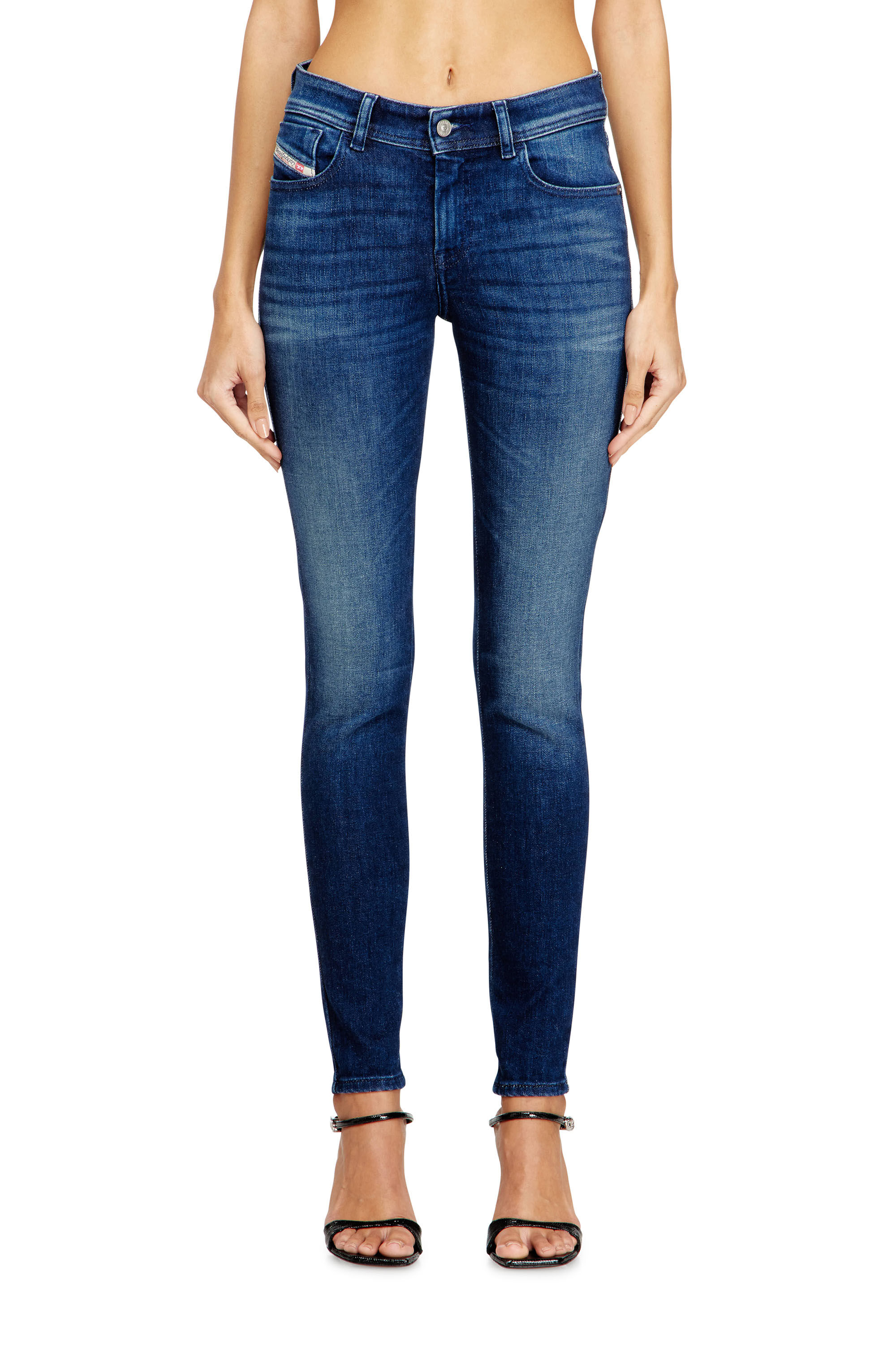 Women's Skinny Jeans | Dark Blue | Diesel 2017 Slandy