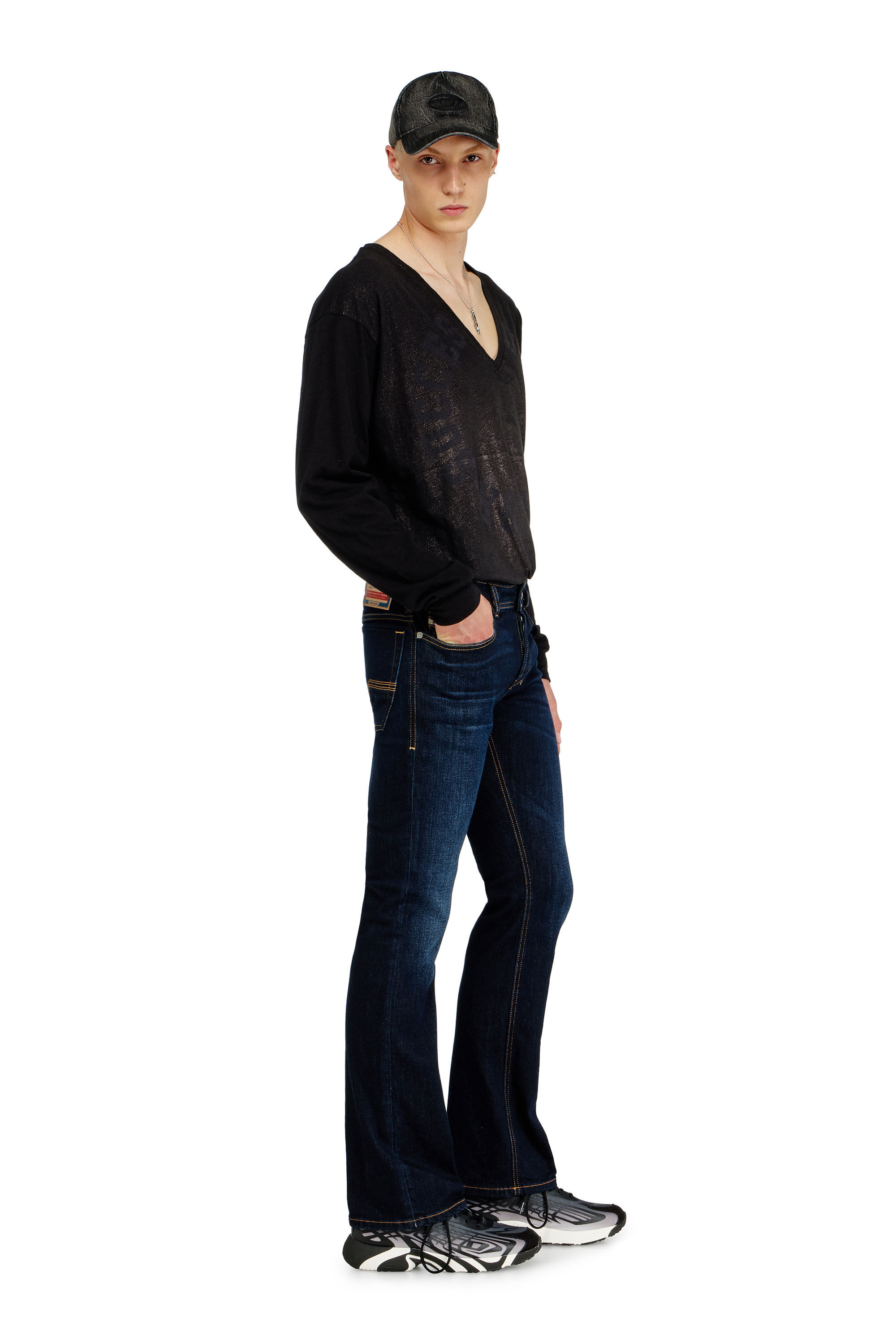 Diesel - Herren Bootcut Jeans 2007 Zatiny 09Q15, Dunkelblau - 2