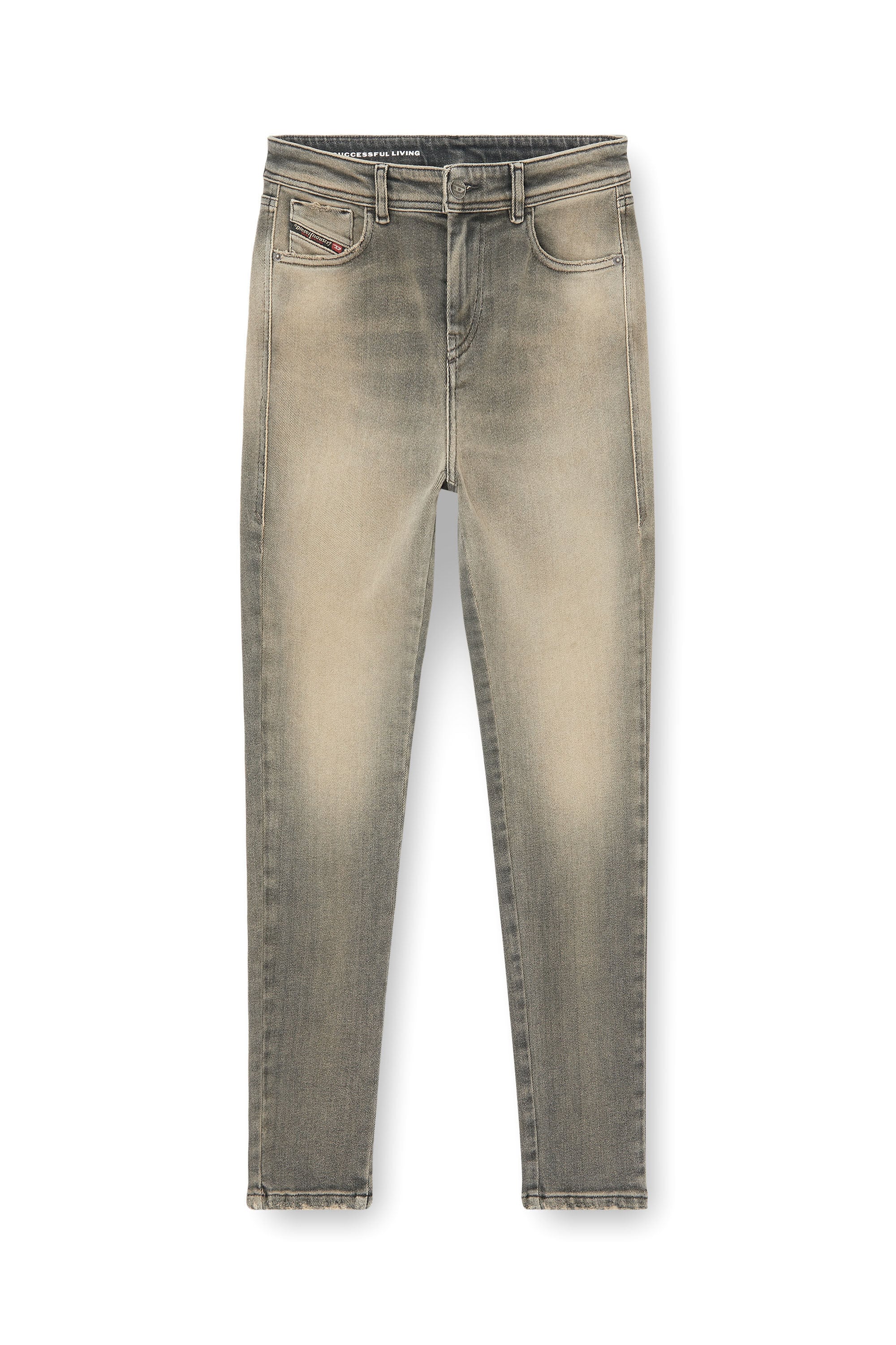 Diesel - Damen Skinny Jeans 2017 Slandy 09P32, Grau - 6