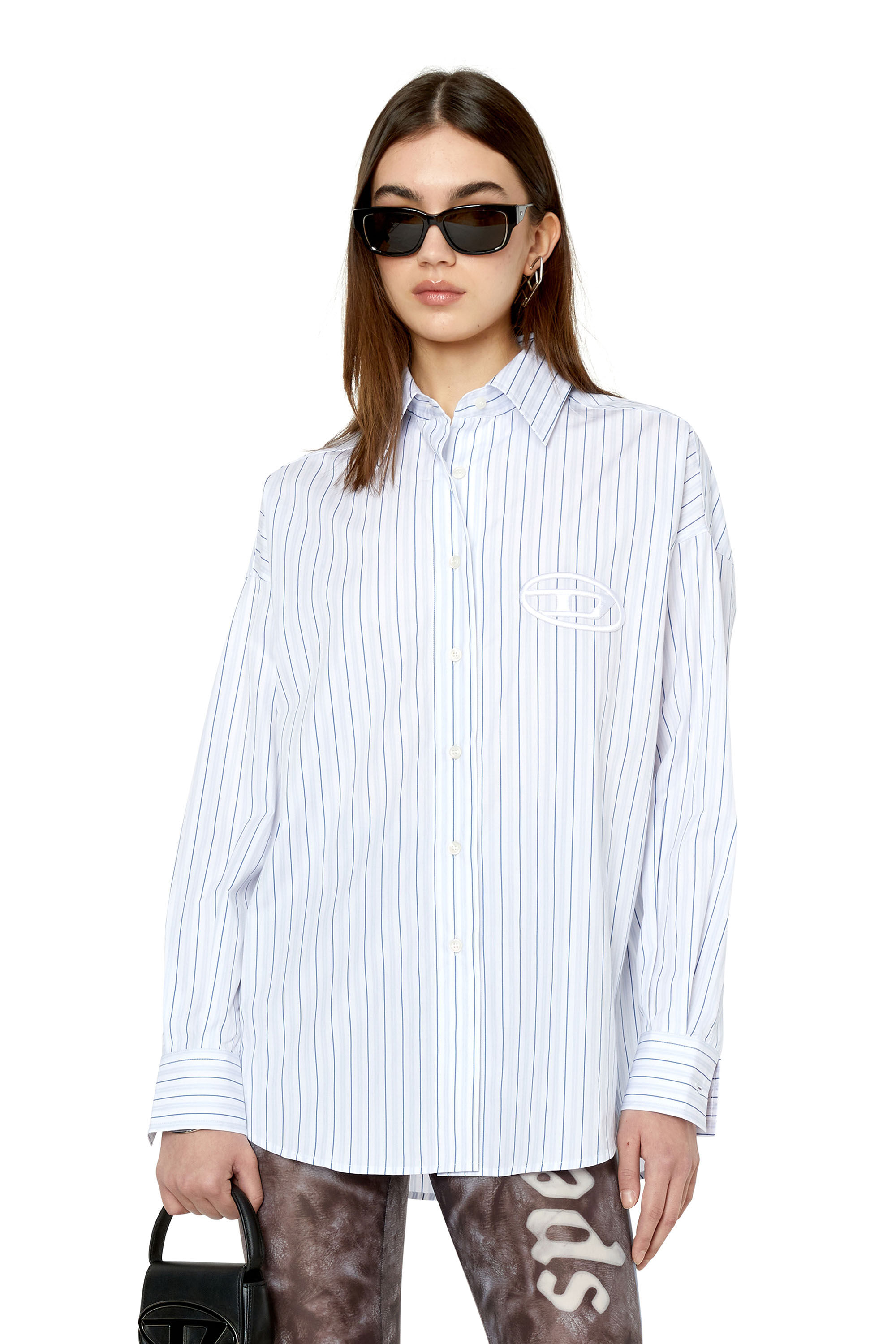 Diesel - S-DOUBLY-STRIPE, Blau - Image 3