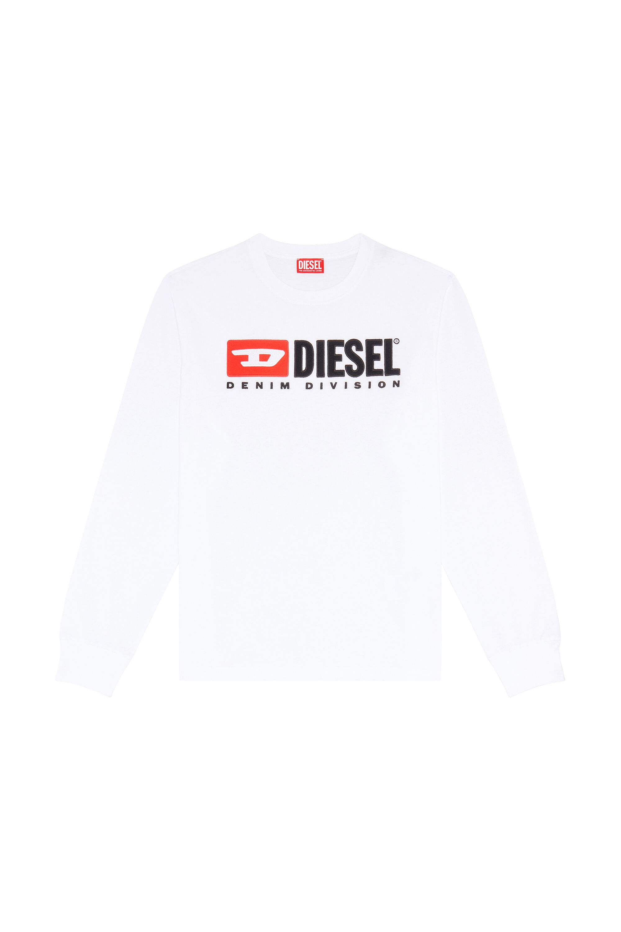Diesel - T-JUST-LS-DIV, Weiß - Image 2