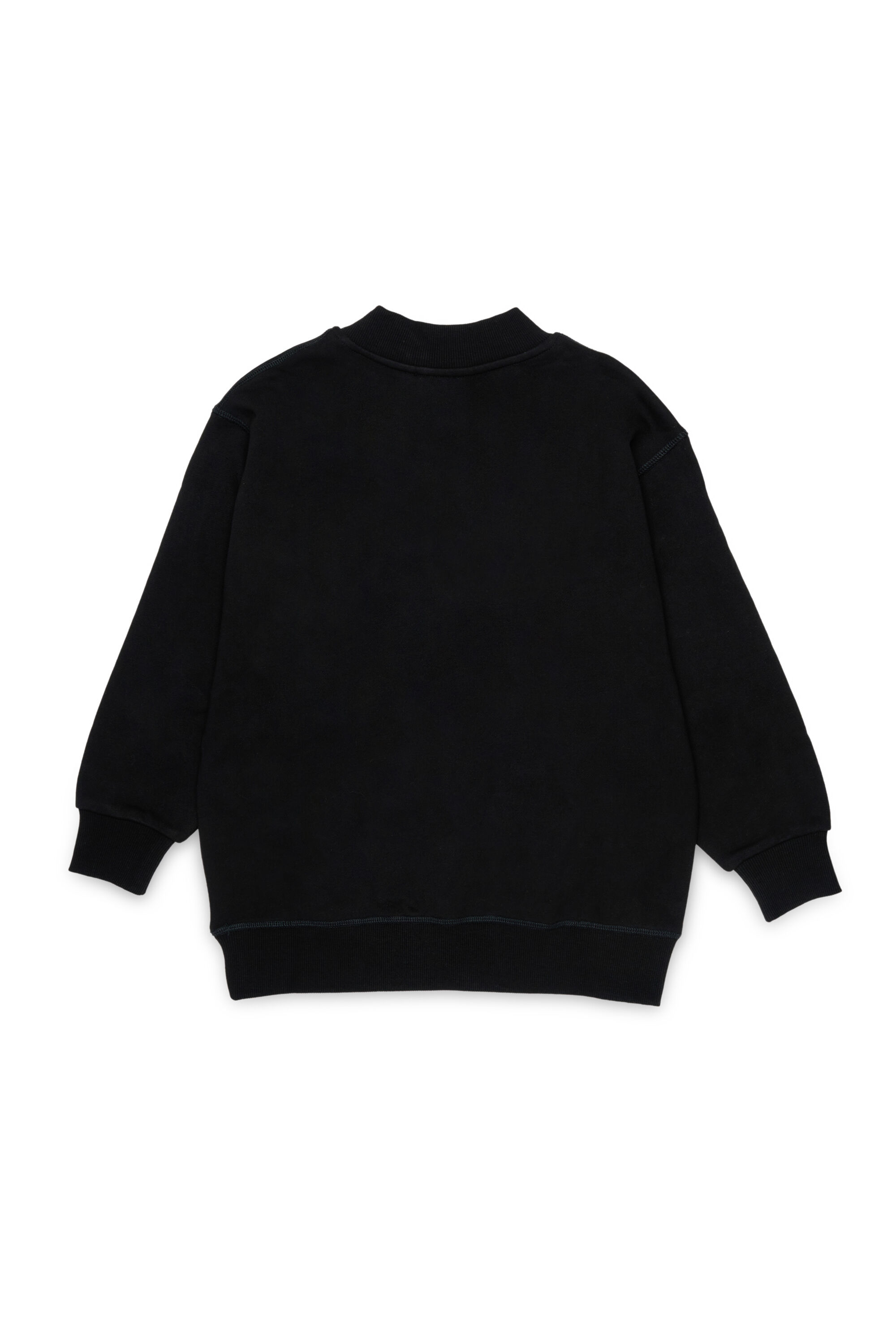 Diesel - SDOLSY, Damen Baumwoll-Sweatshirt mit Frontlogo in Schwarz - 2