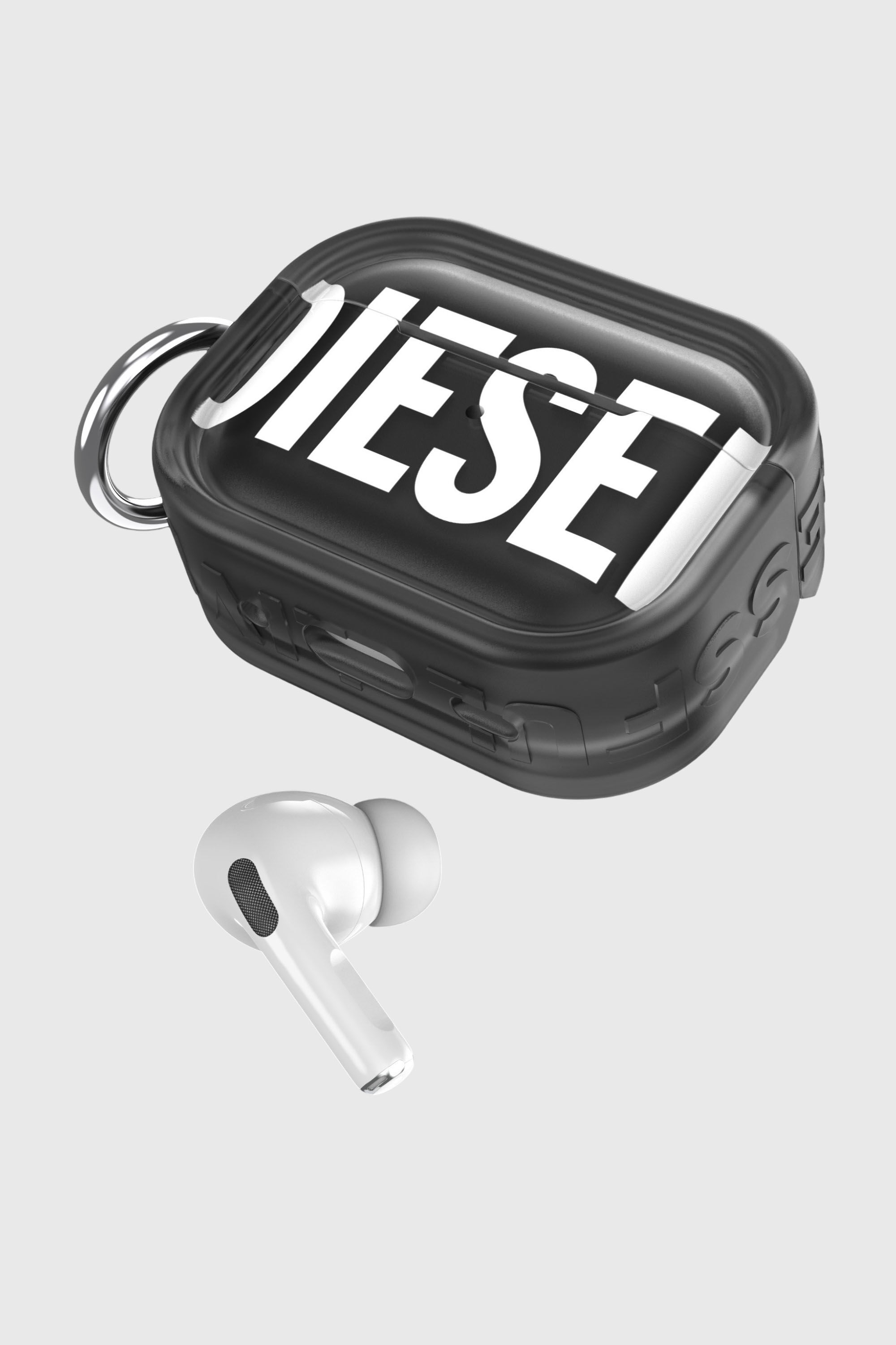 Diesel - 60451  AIRPODS CASE AIRPODS CASE, Unisex Biscotto Bumper Case f&uuml;r Airpods Pro / Pro 2 in Schwarz - 4