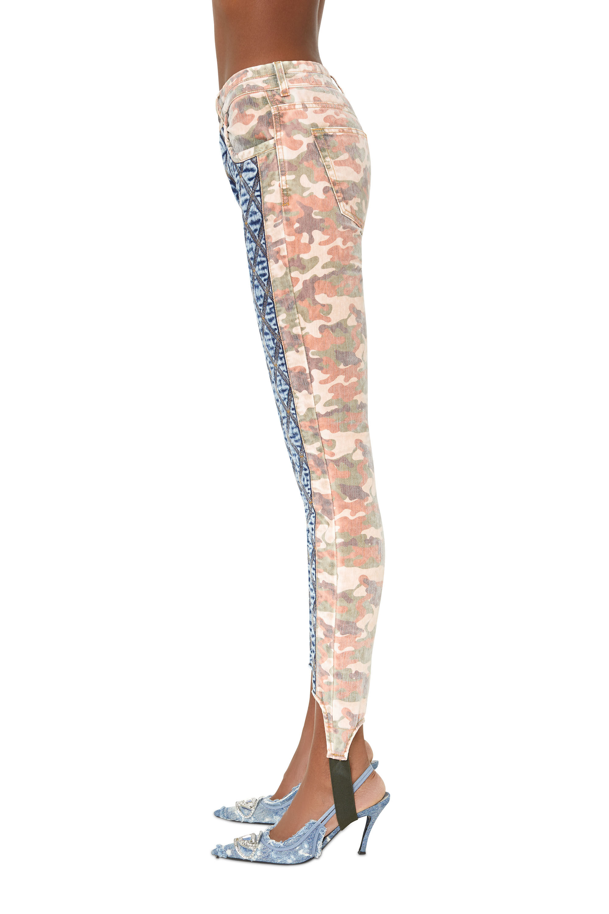 Diesel - D-Duct 0ELAD Super skinny Jeans,  - Image 5