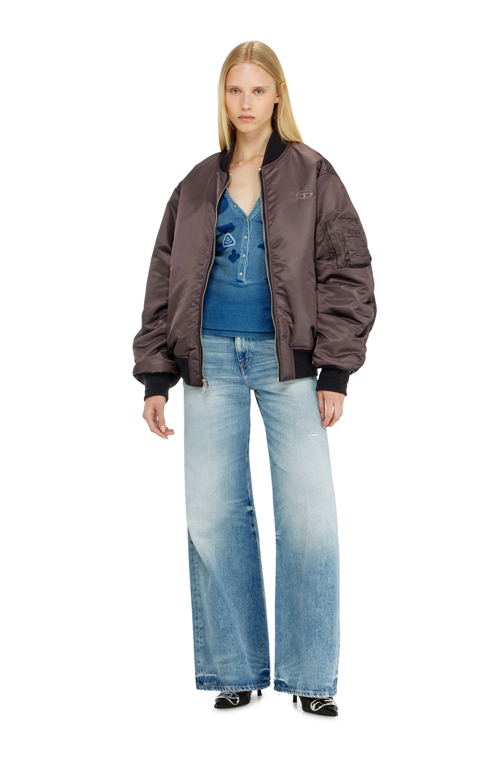 Diesel - Damen Flare Jeans 1978 D-Akemi 09M07, Hellblau - 1