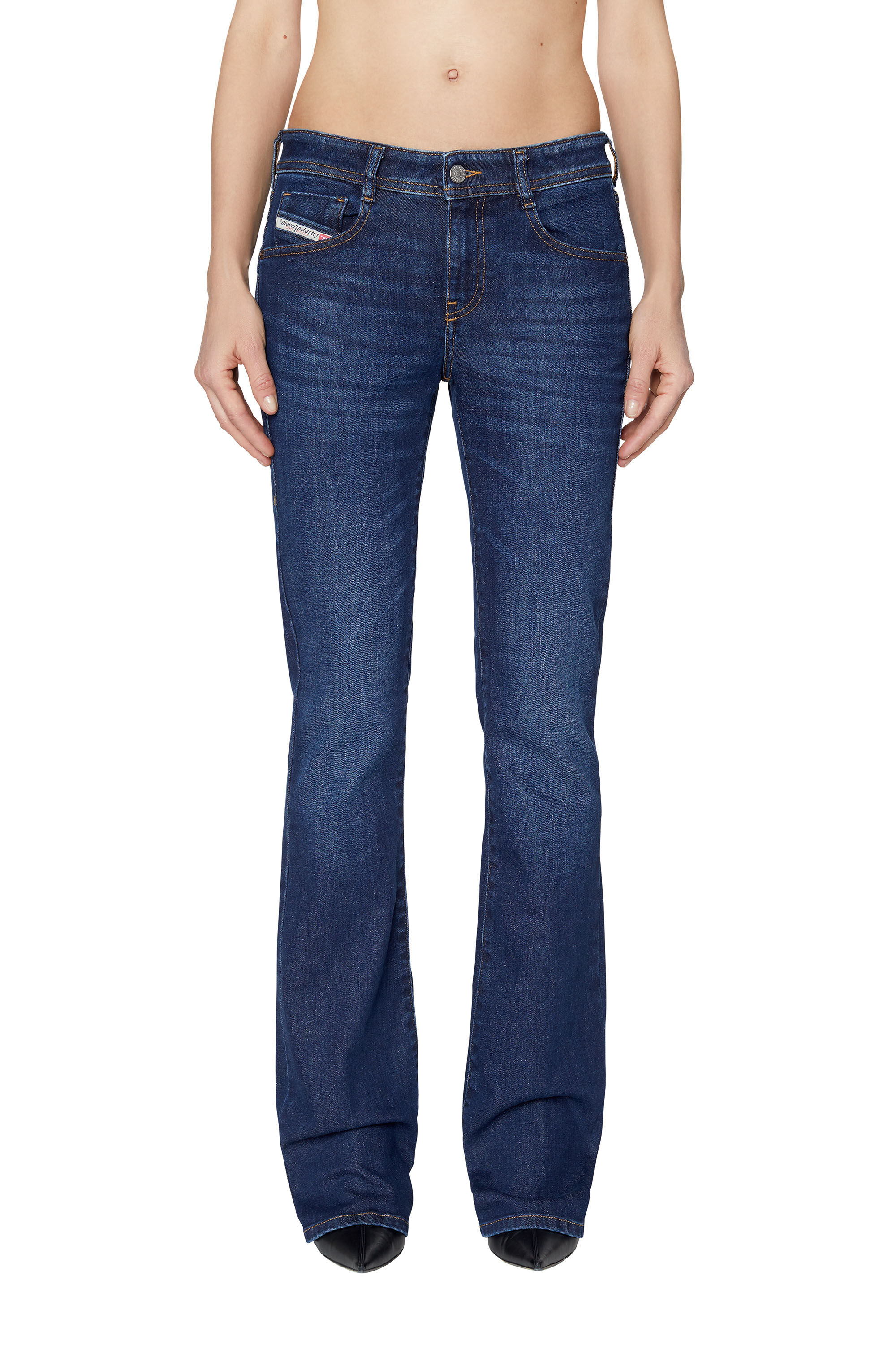 Diesel - 1969 D-EBBEY 09B90 Bootcut and Flare Jeans, Dunkelblau - Image 3