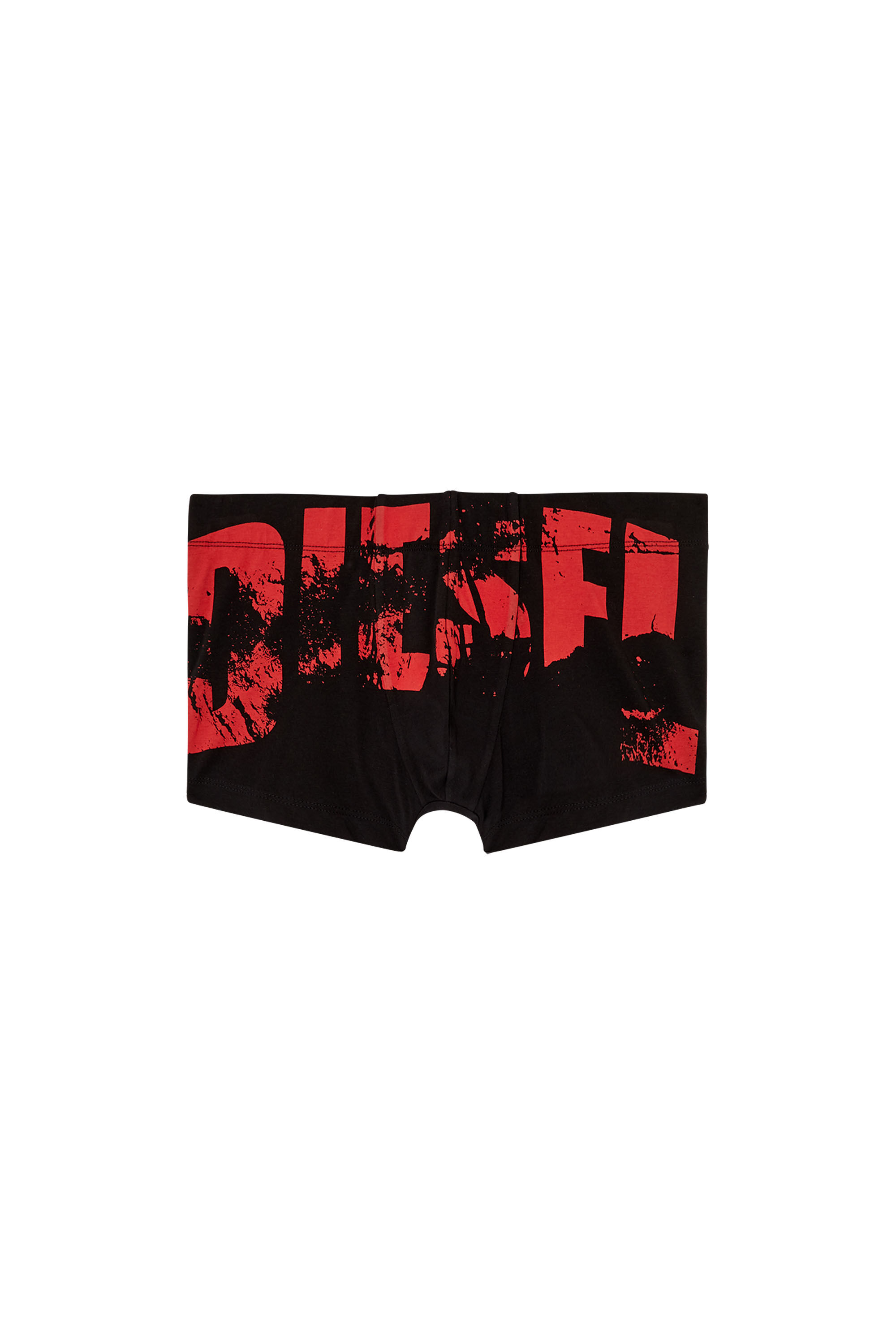 Diesel - DAMIEN-D-POP, Herren Retropants mit vielgetragenem Logo in Schwarz/Rot - 2