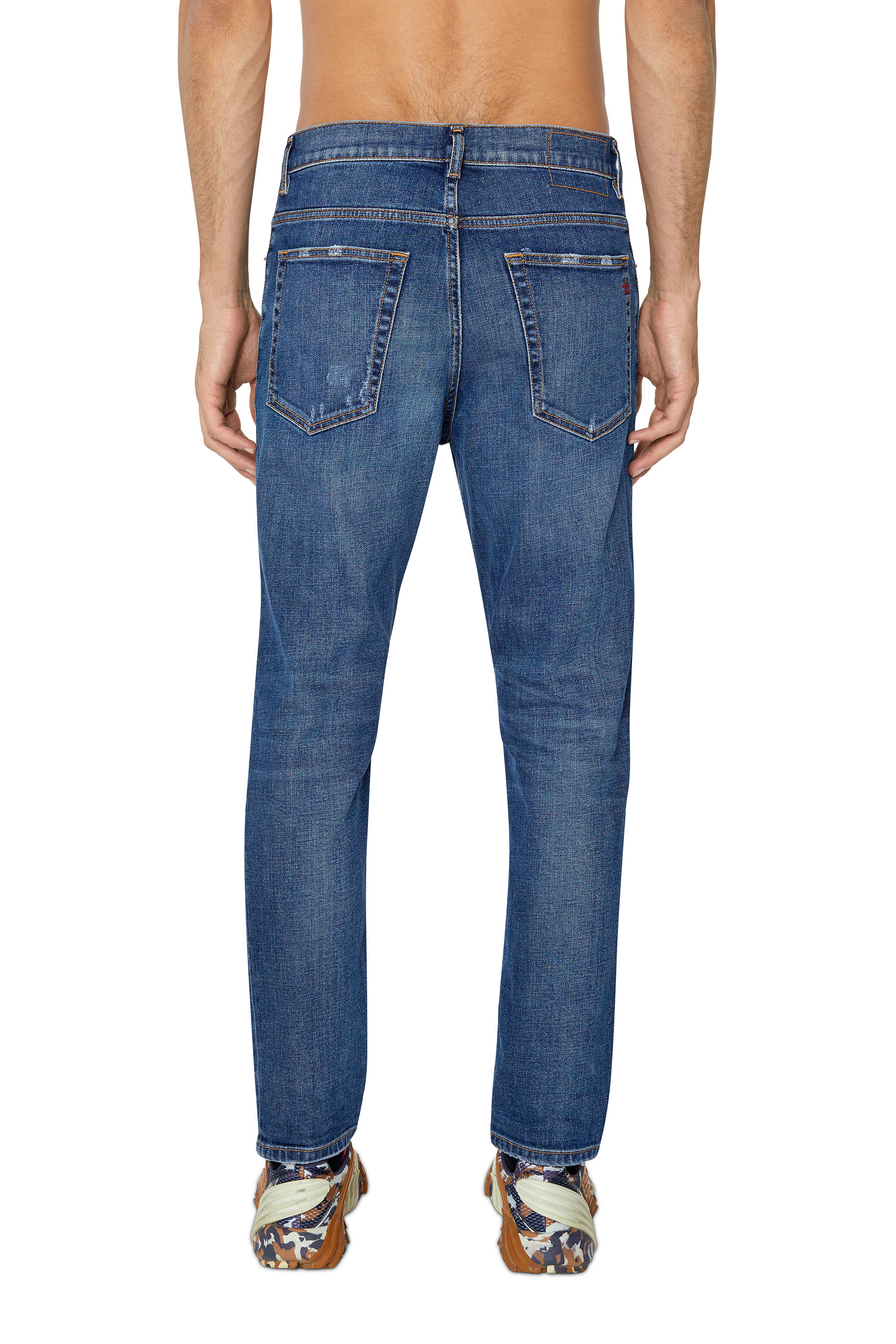 Diesel - 2005 D-Fining 09E45 Tapered Jeans, Mittelblau - Image 4