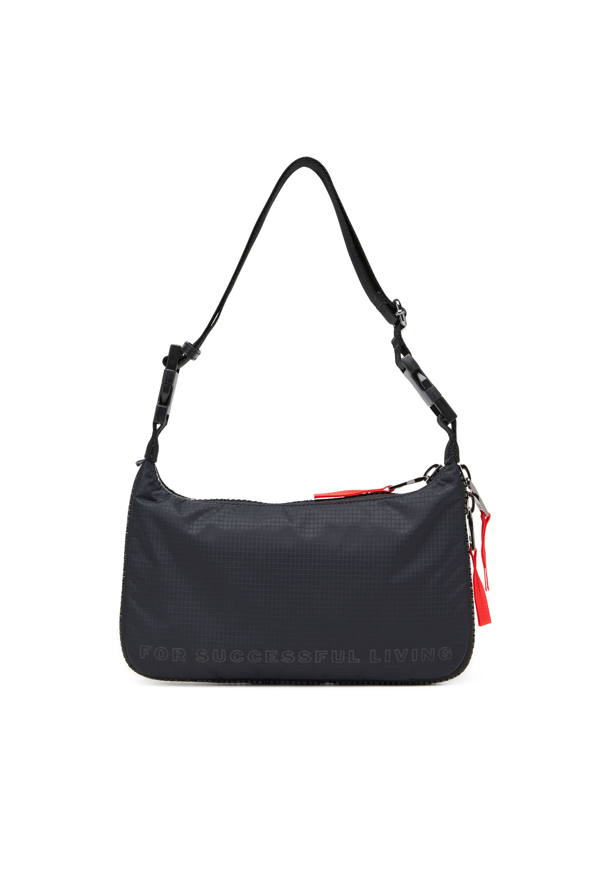 Diesel - ZIP-D CROSSBODY BAG X, Unisex Zip-D X-Erweiterbare Utility-Schultertasche in Schwarz - 3