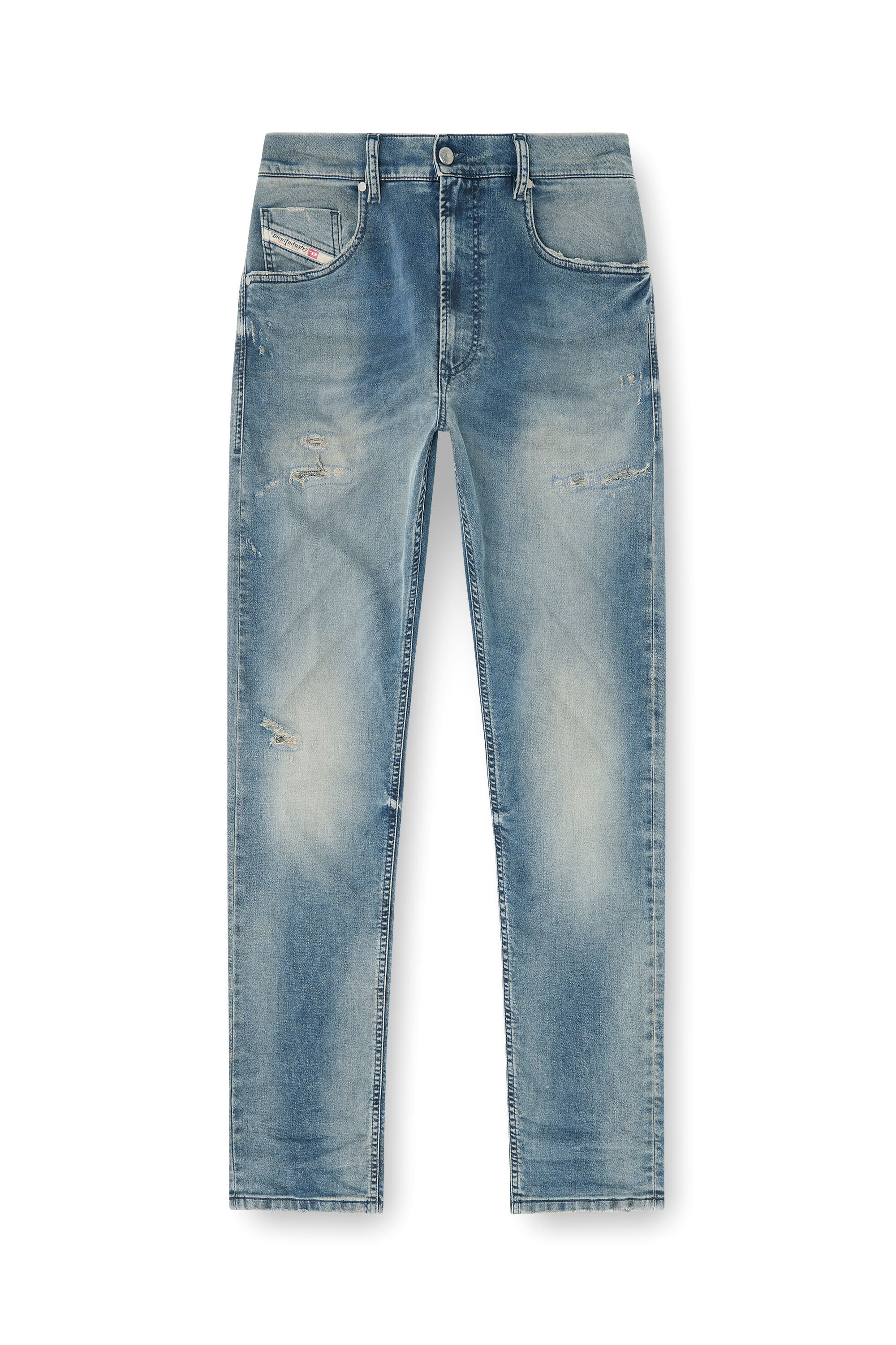 Diesel - Herren Regular 2032 D-Krooley-BW Joggjeans&reg; 068WY, Mittelblau - 4