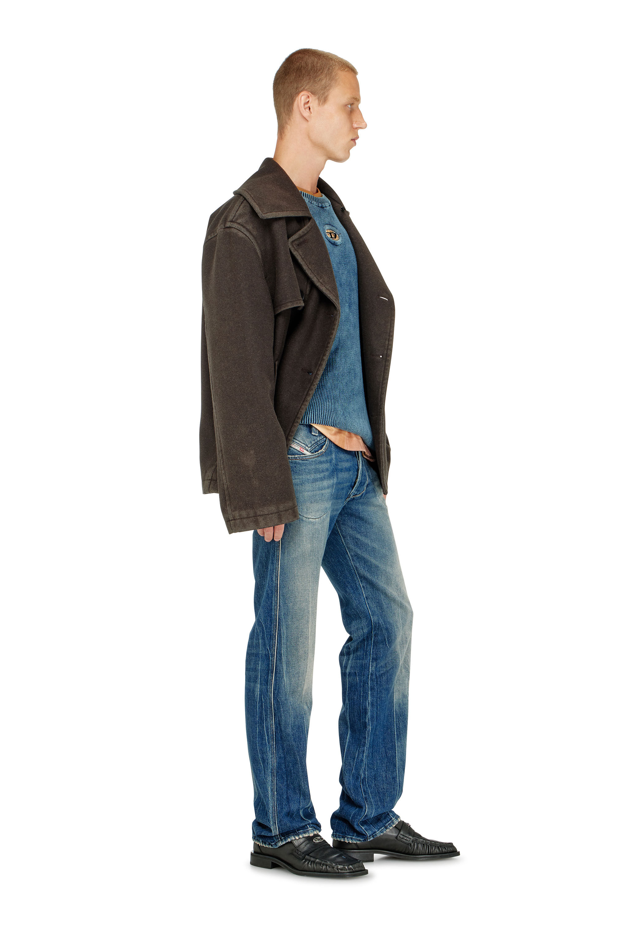 Diesel - Herren Regular Jeans 1985 Larkee 09Q27, Mittelblau - 2