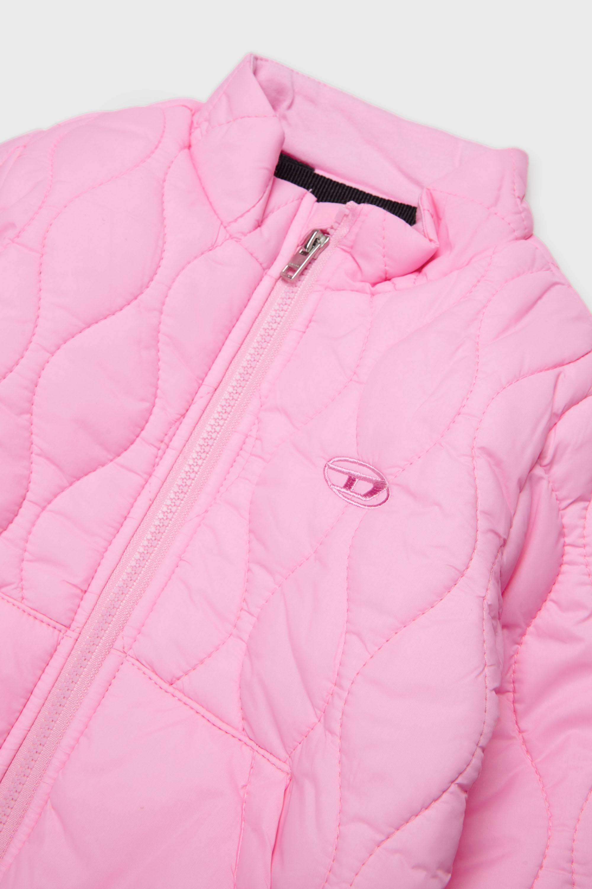 Diesel - JONIONB, Herren Steppjacke mit Oval D Stickerei in Rosa - 3
