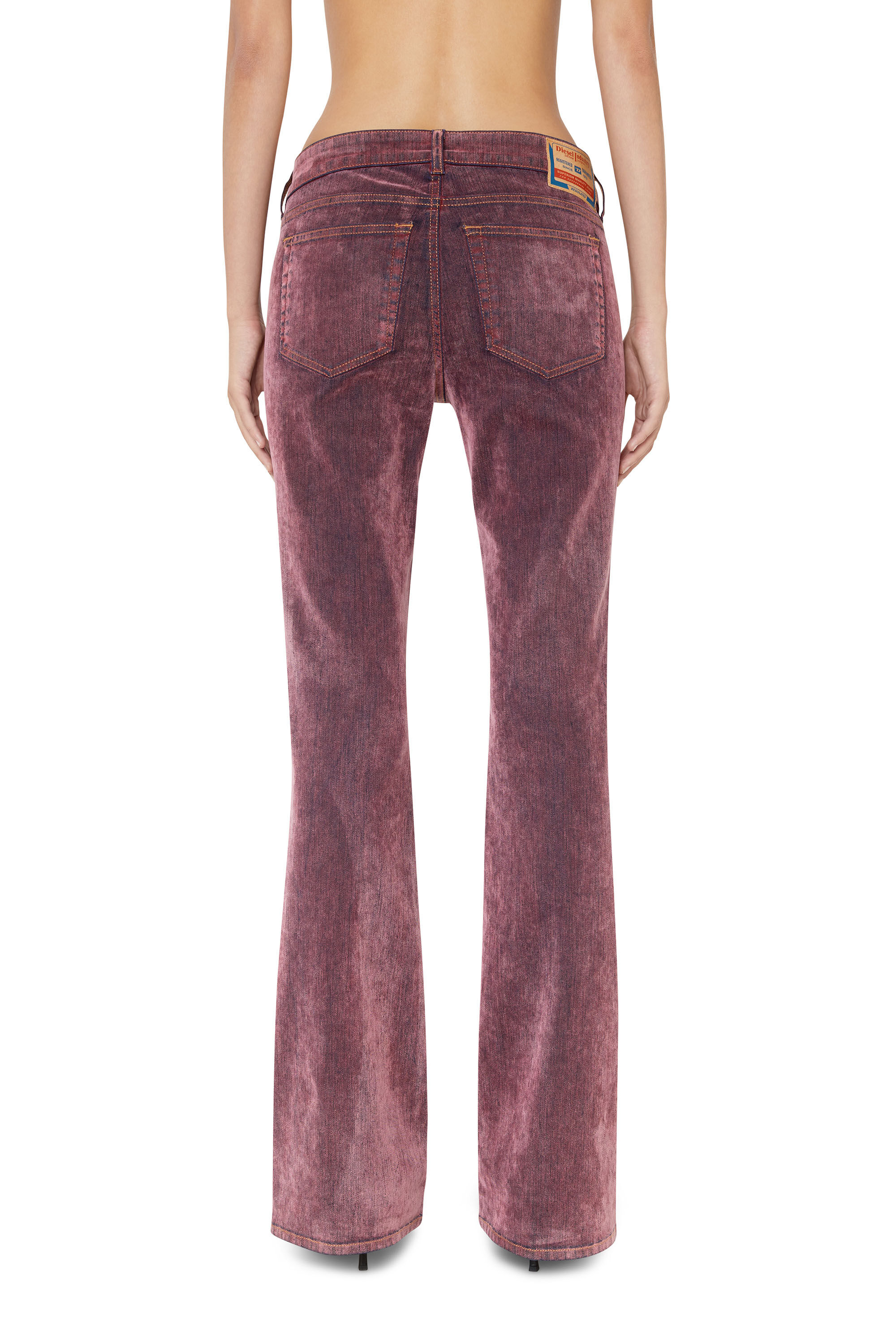 Diesel - 1969 D-EBBEY 0ELAH Bootcut and Flare Jeans, Rosa - Image 4