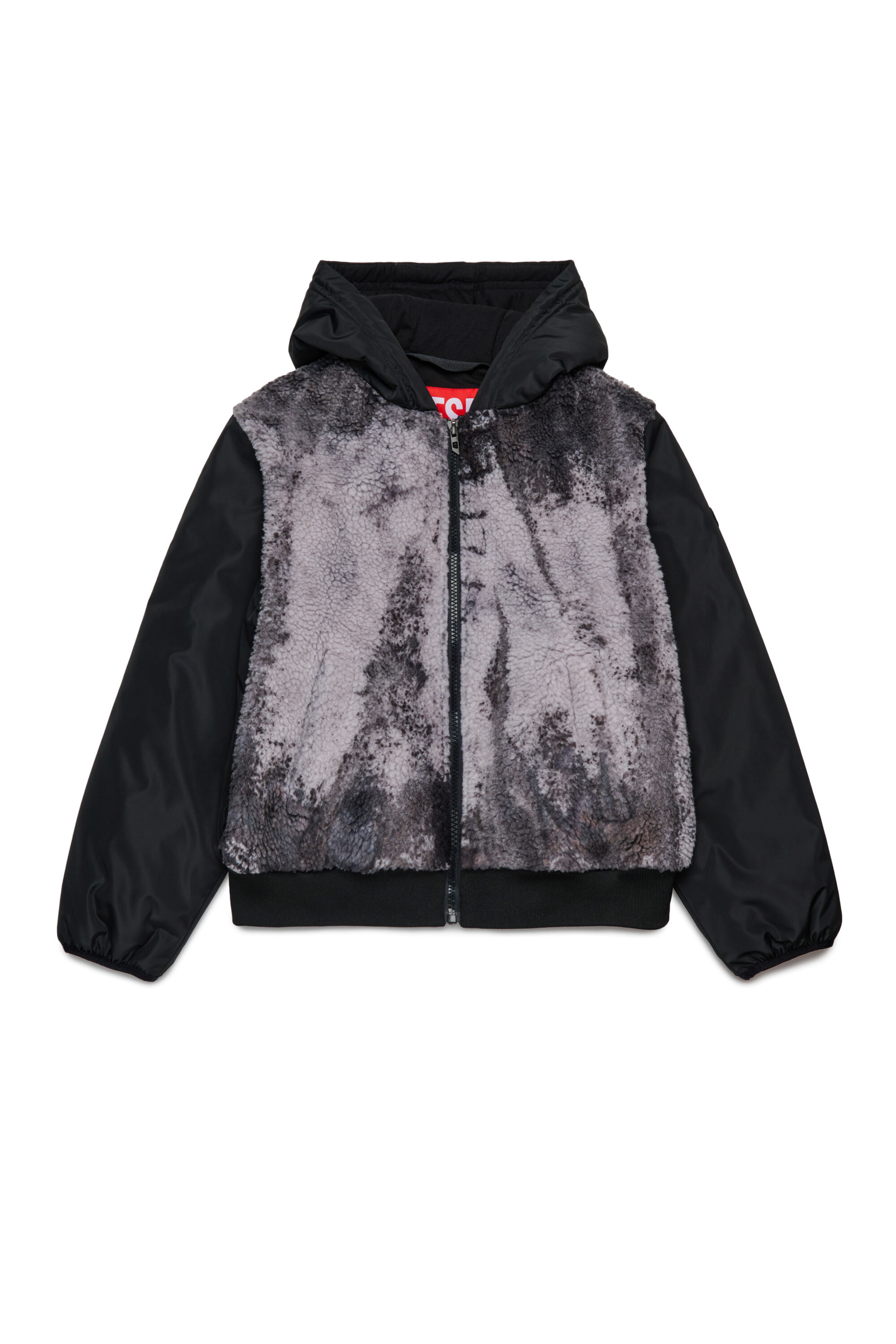 Diesel - JULLY, Herren Jacke mit Kapuze in Schwarz - 1