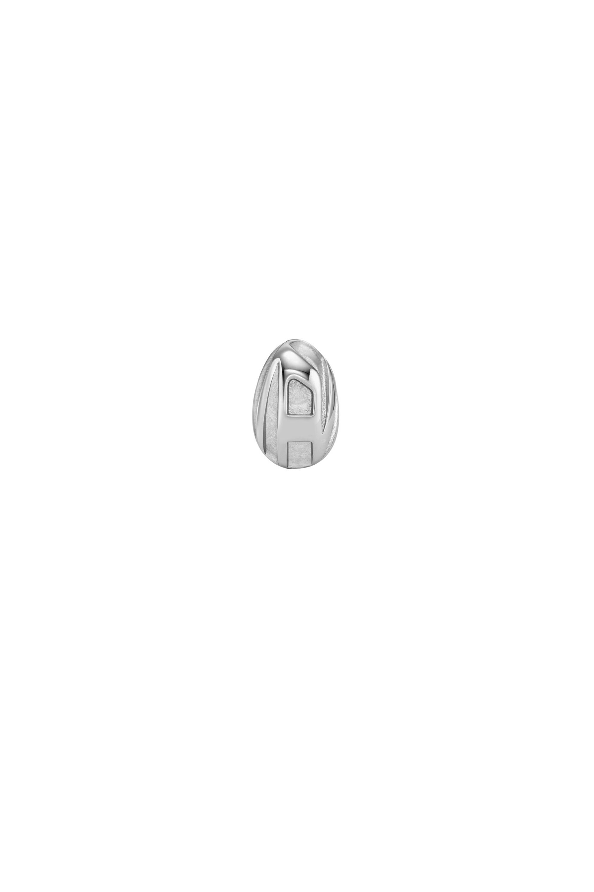 Diesel - DX1484, Unisex Ohrstecker aus Edelstahl in Silber - 2