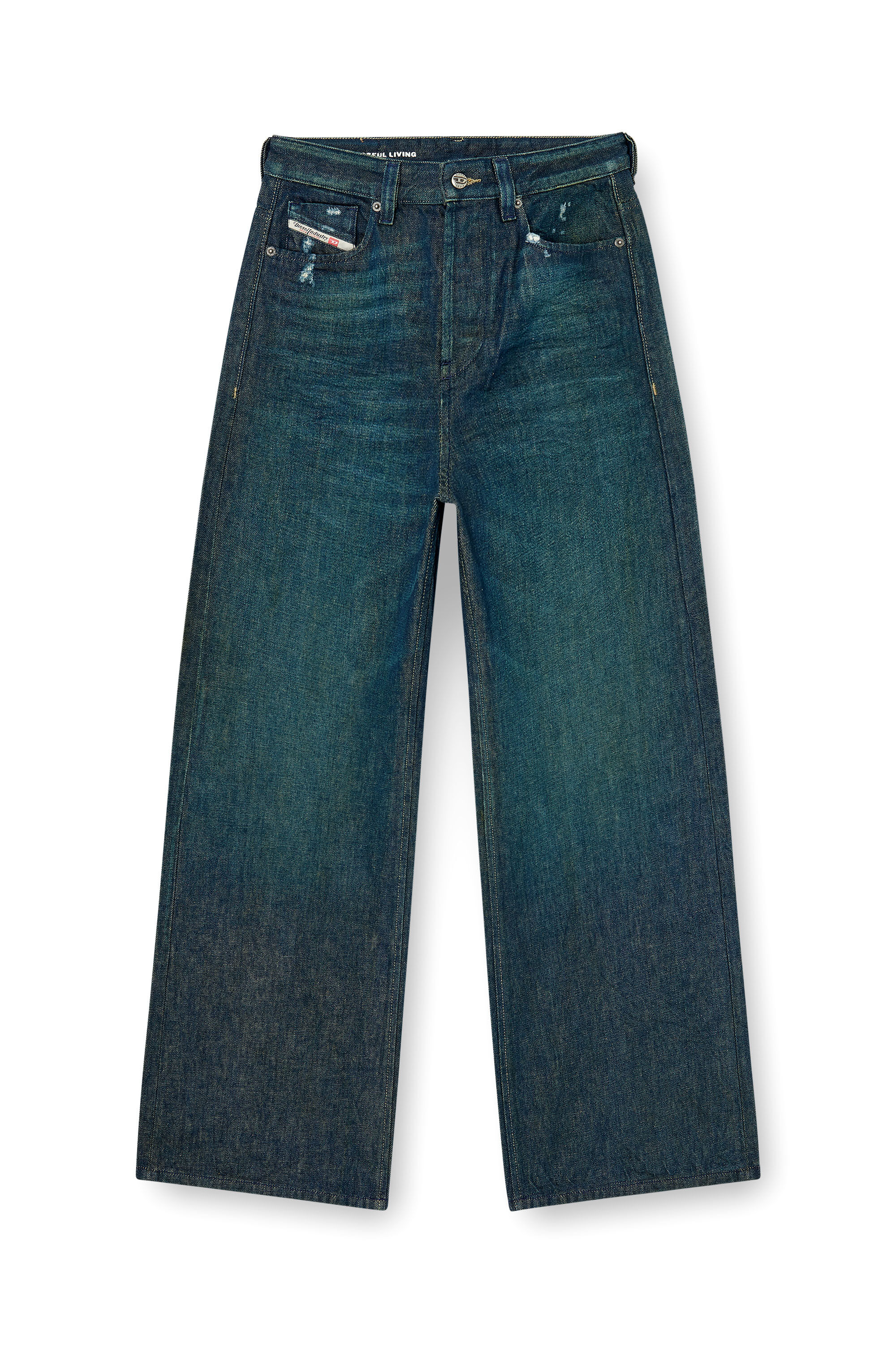 Diesel - Damen Relaxed Jeans 1996 D-Sire 0ADBY, Dunkelblau - 4