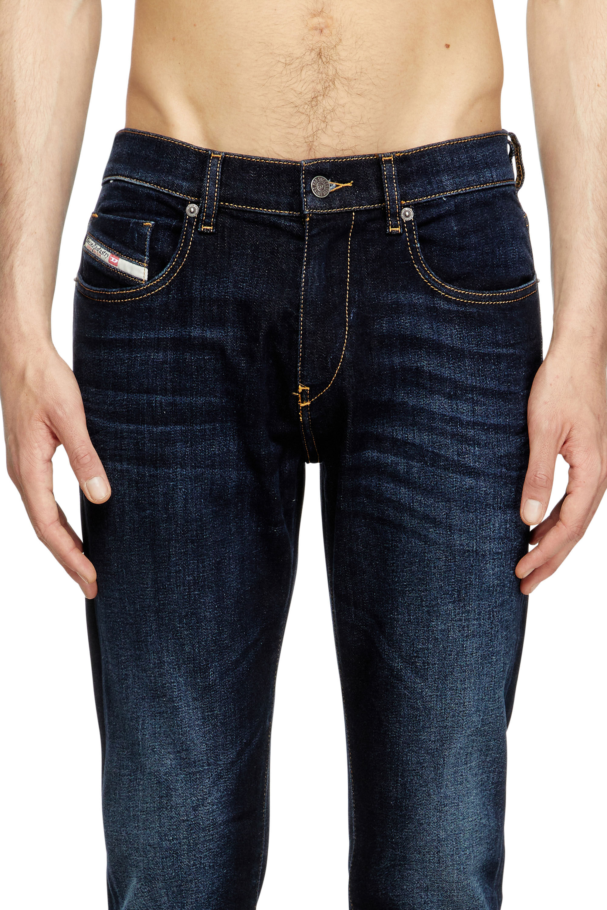 Diesel - Herren Slim Jeans 2019 D-Strukt 009ZS, Dunkelblau - 5